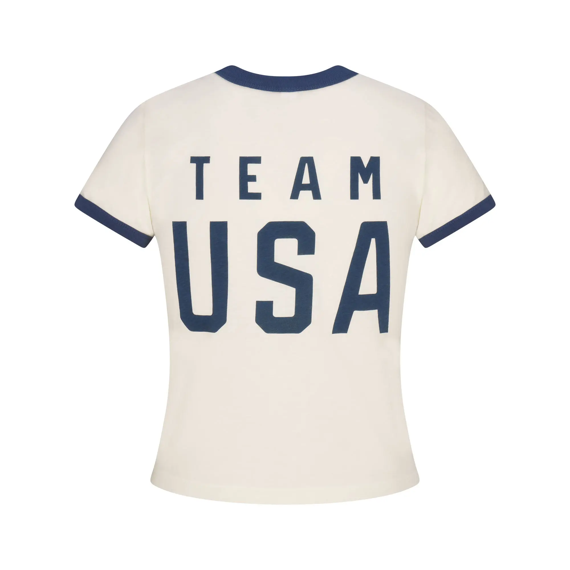 Worn In Jersey Olympic Shrunken T-Shirt - Image 5