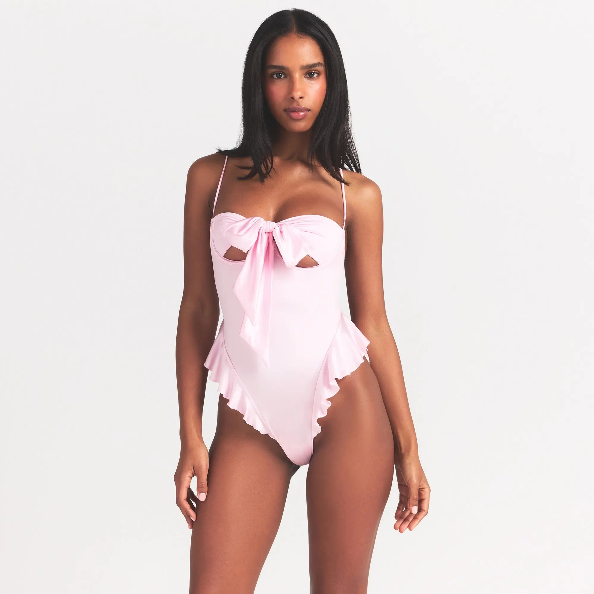 Tie Front Teddy - Image 2