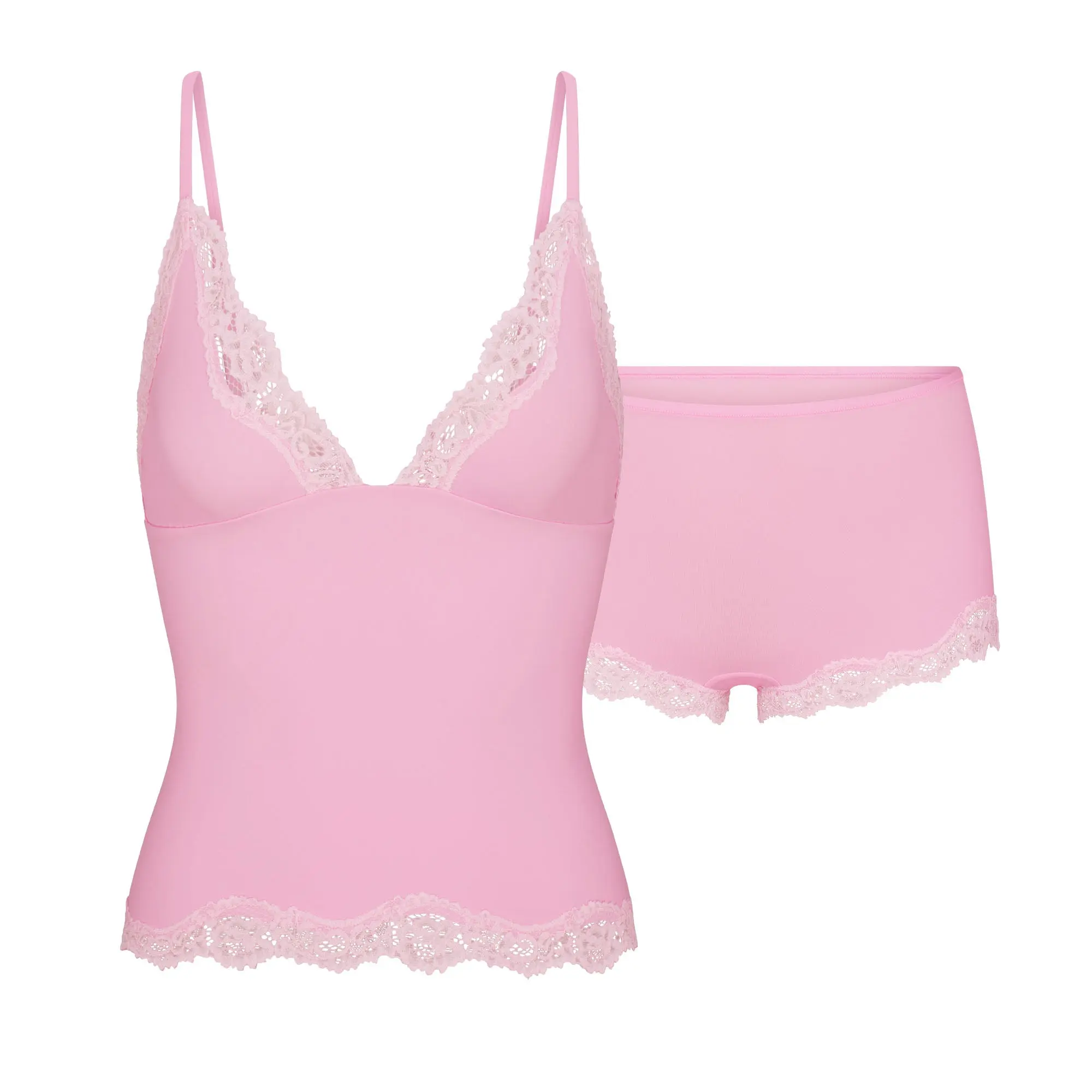 Triangle Cami And Boy Short Set - Image 5