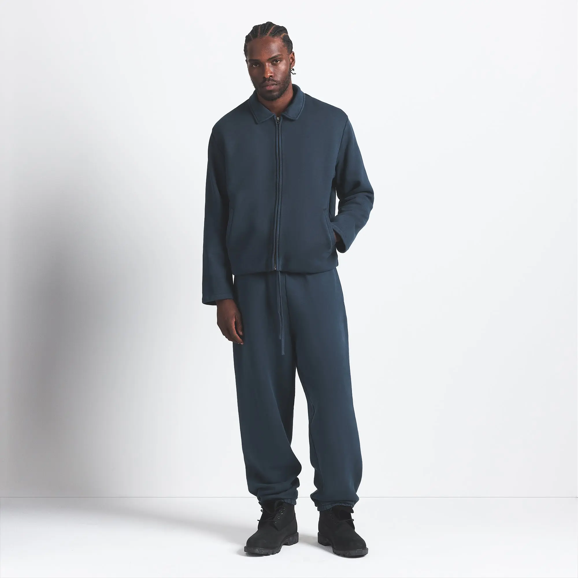 Mens Sherpa-Lined Zip Up Jacket - Image 4