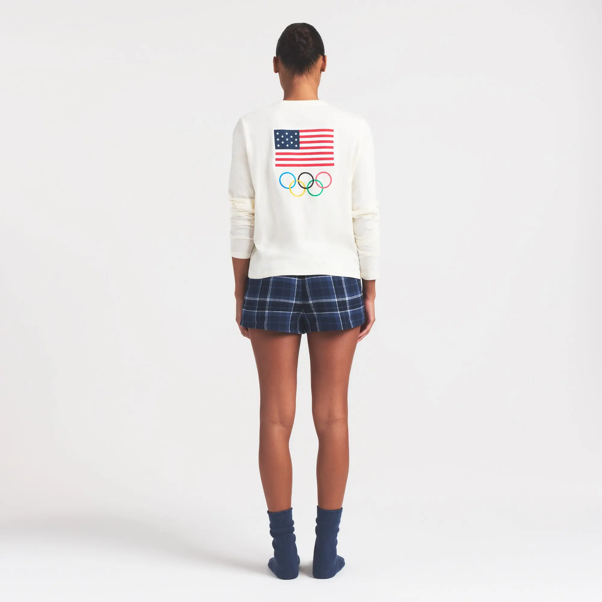 Worn In Jersey Olympic Long Sleeve T-Shirt - Image 5