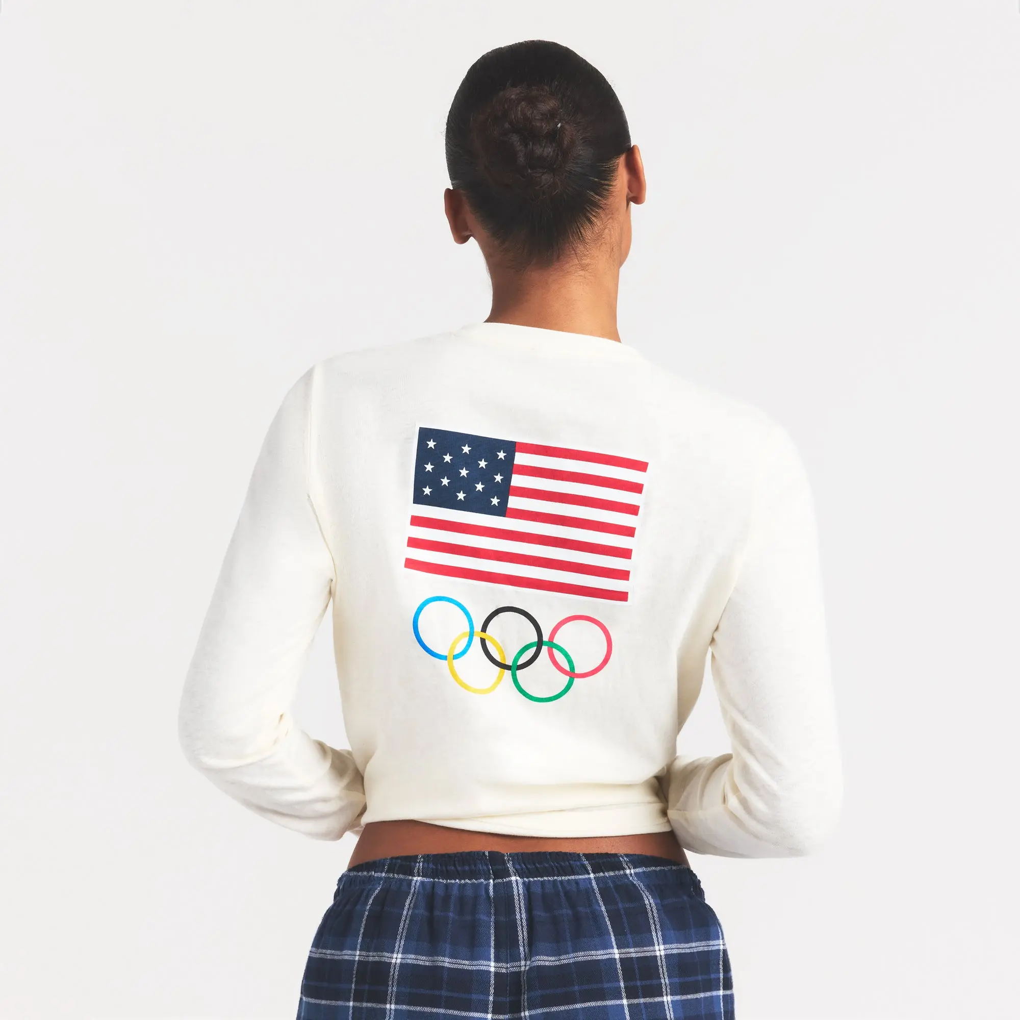 Worn In Jersey Olympic Long Sleeve T-Shirt - Image 3