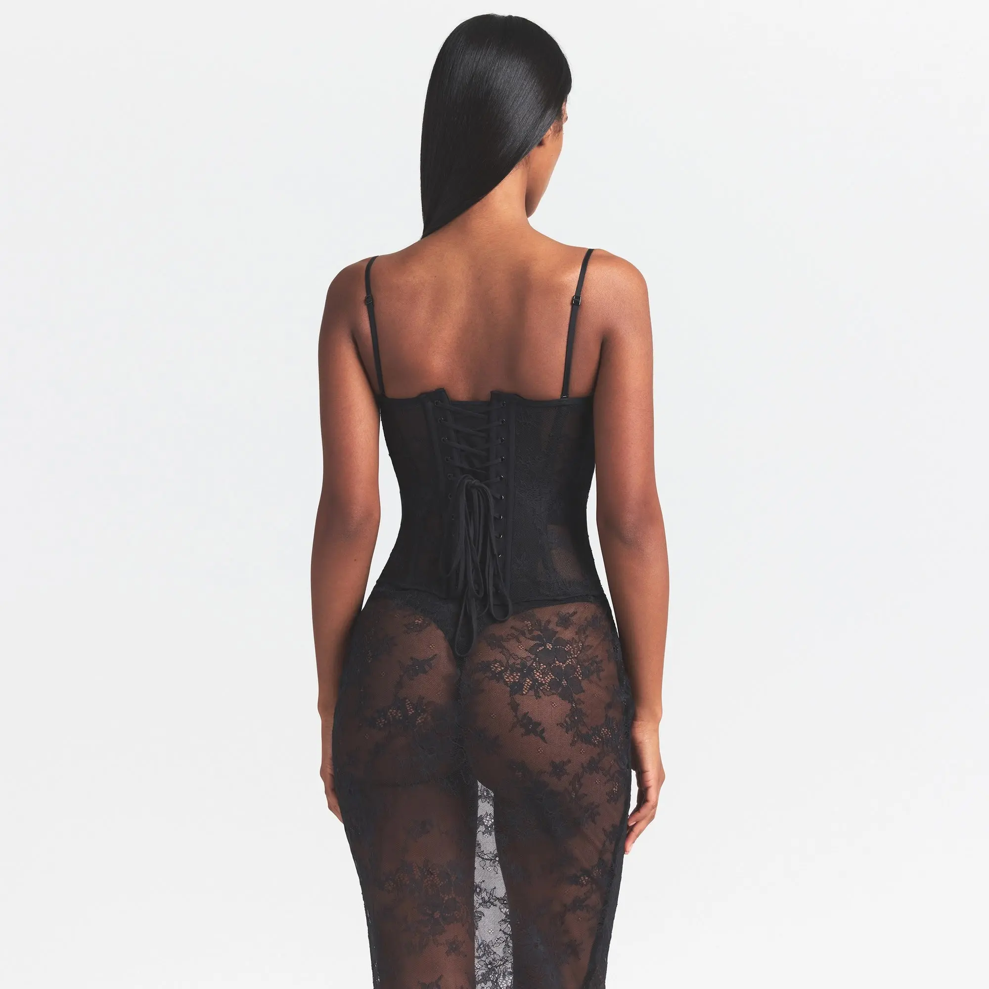 Strapless Corset Long Dress - Image 4