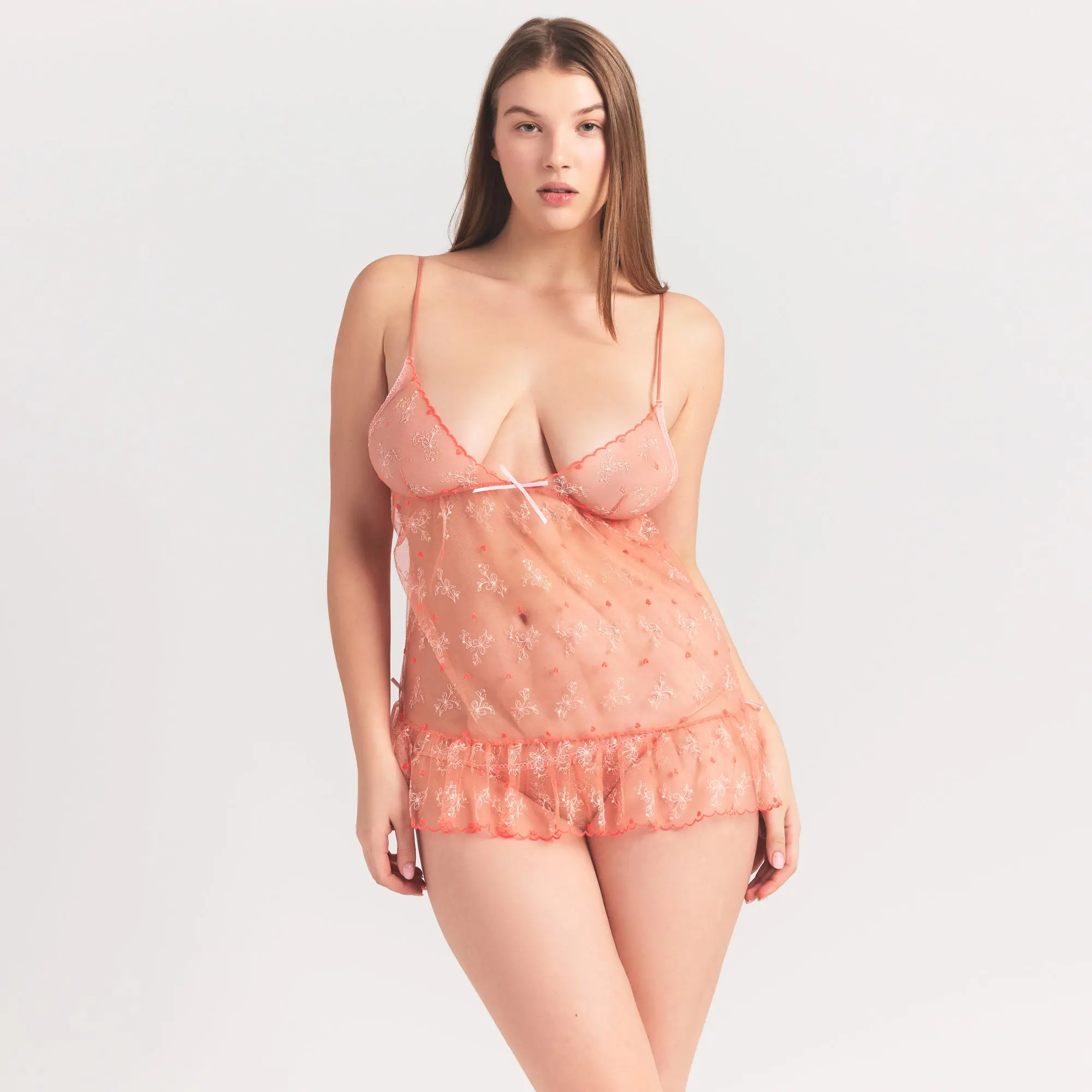 Mini Slip Dress And Tanga Set - Image 2