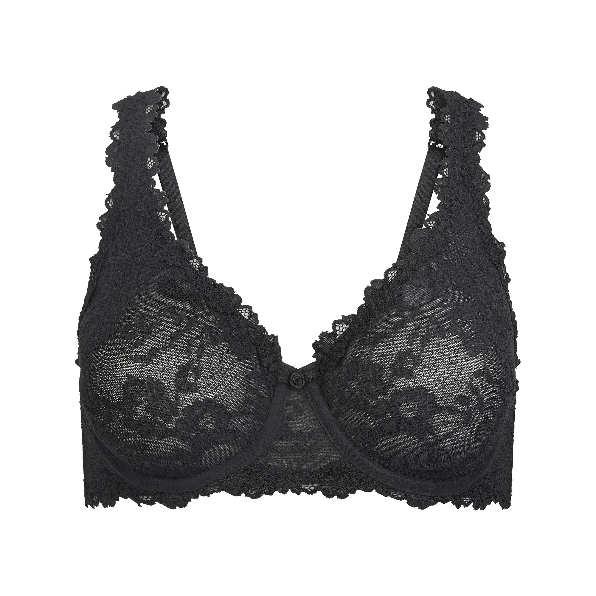 Unlined Full Coverage Bra - Image 6