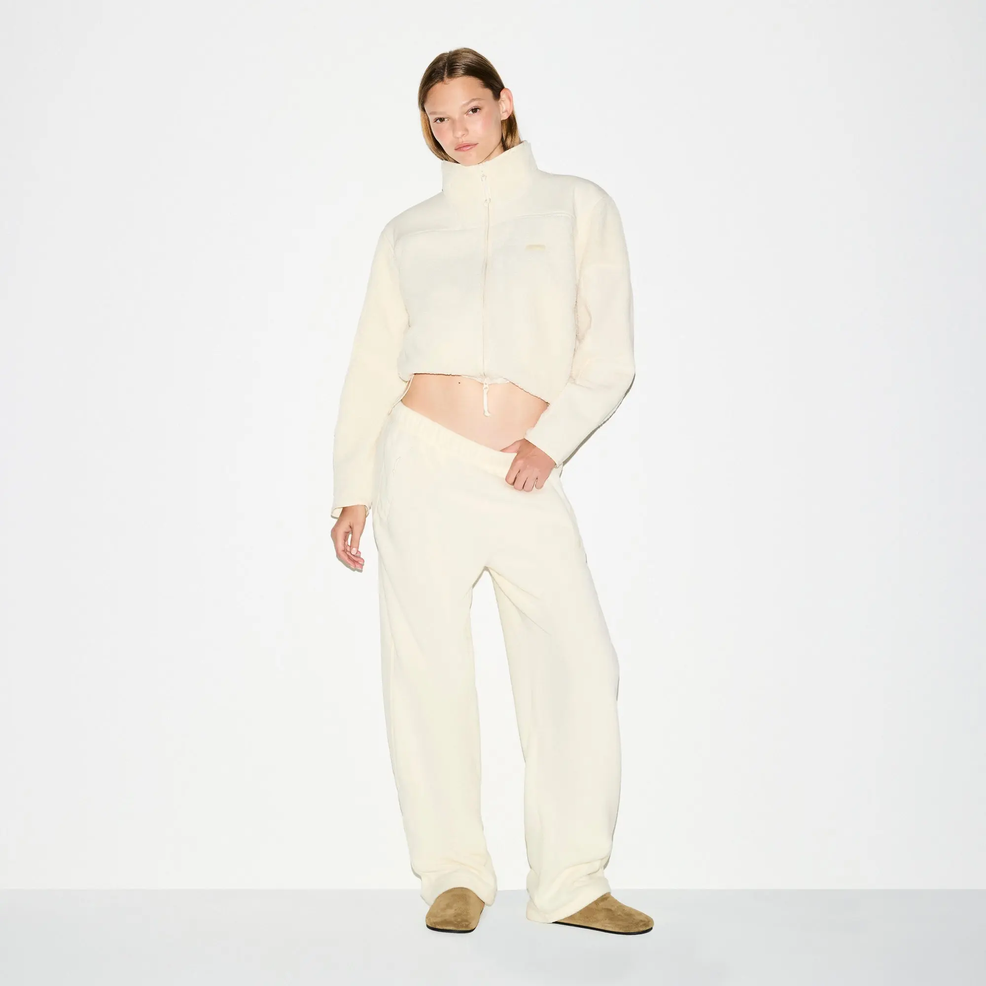 Boxy Zip Up Jacket - Image 2