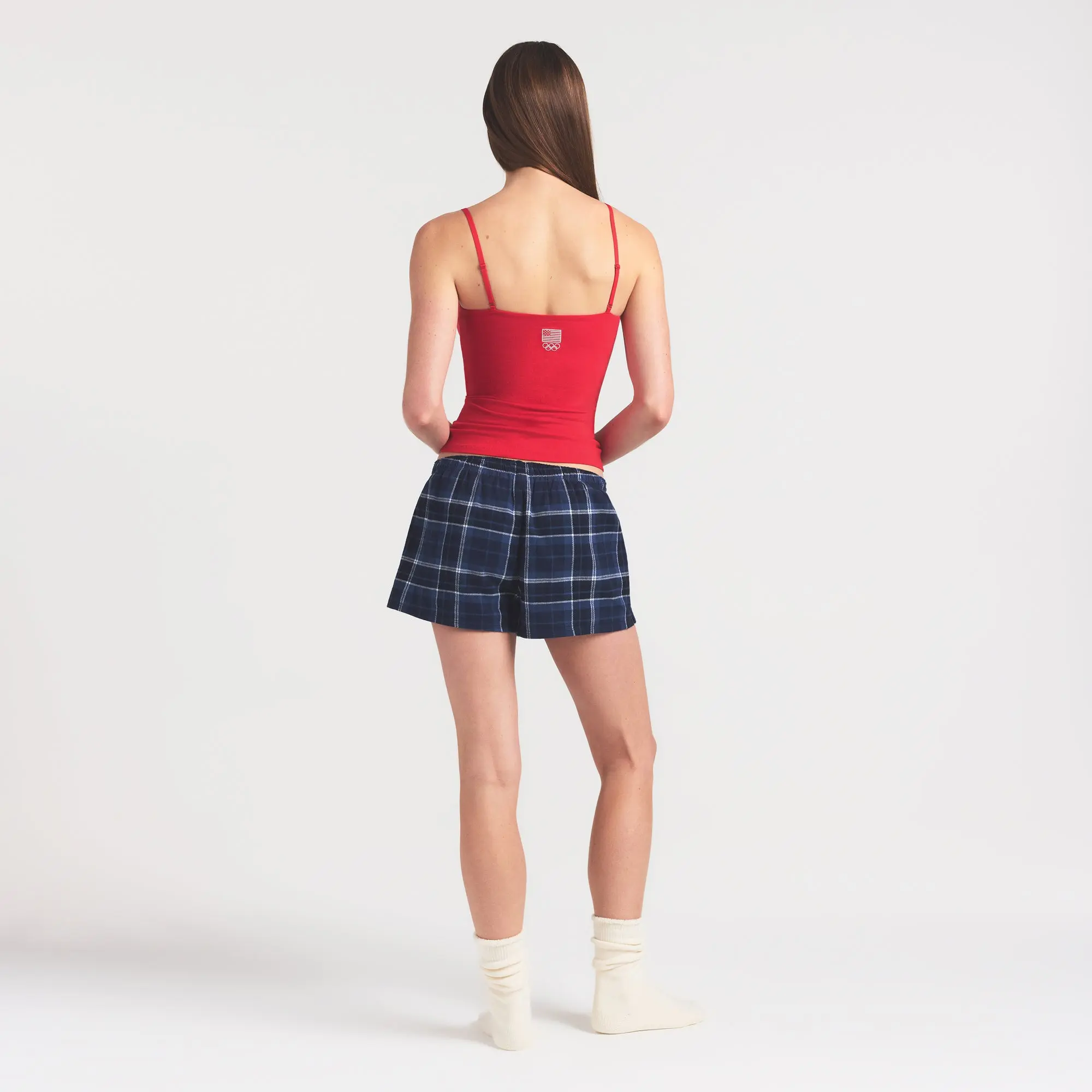 Flannel Sleep Olympic Short - Image 5