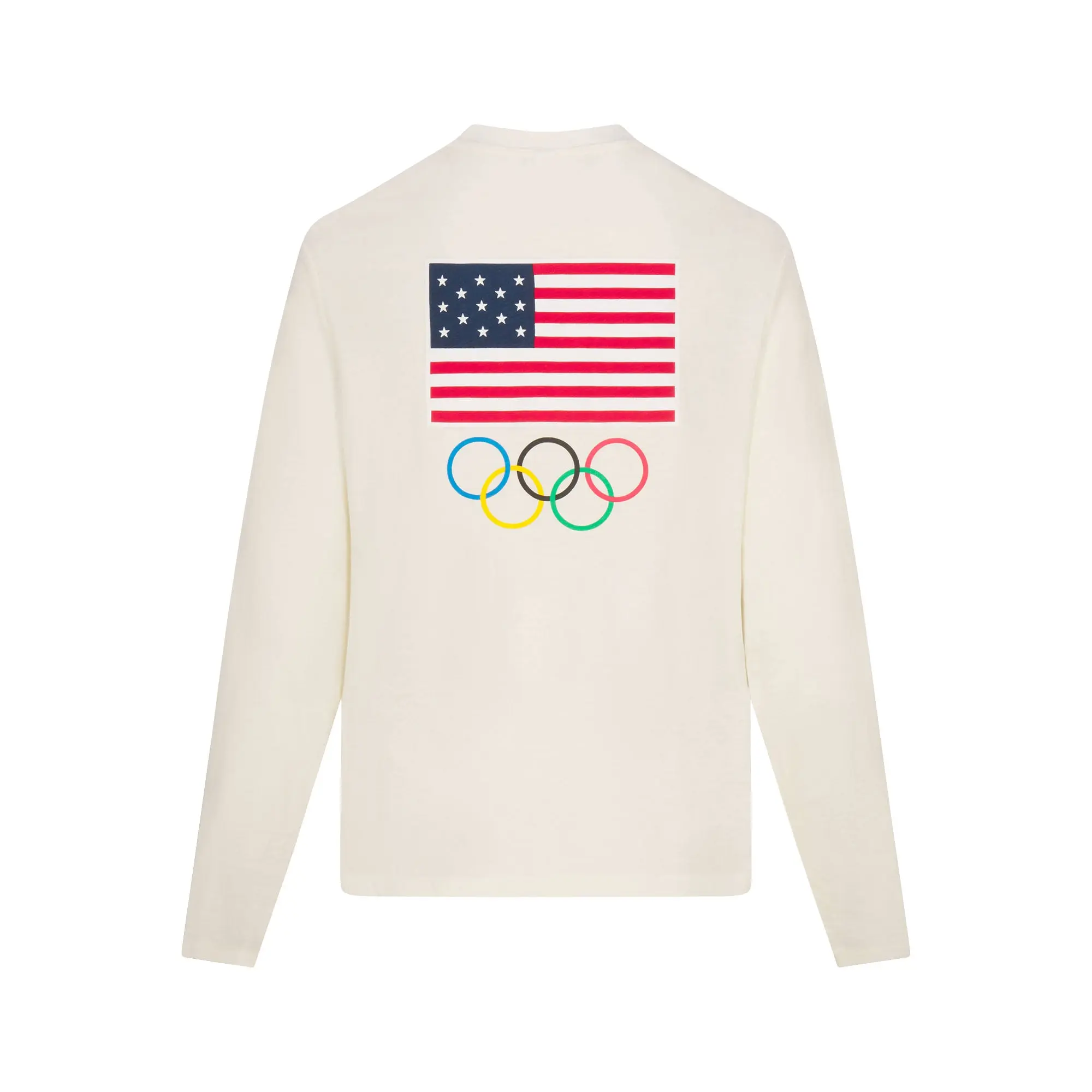 Worn In Jersey Olympic Long Sleeve T-Shirt - Image 7