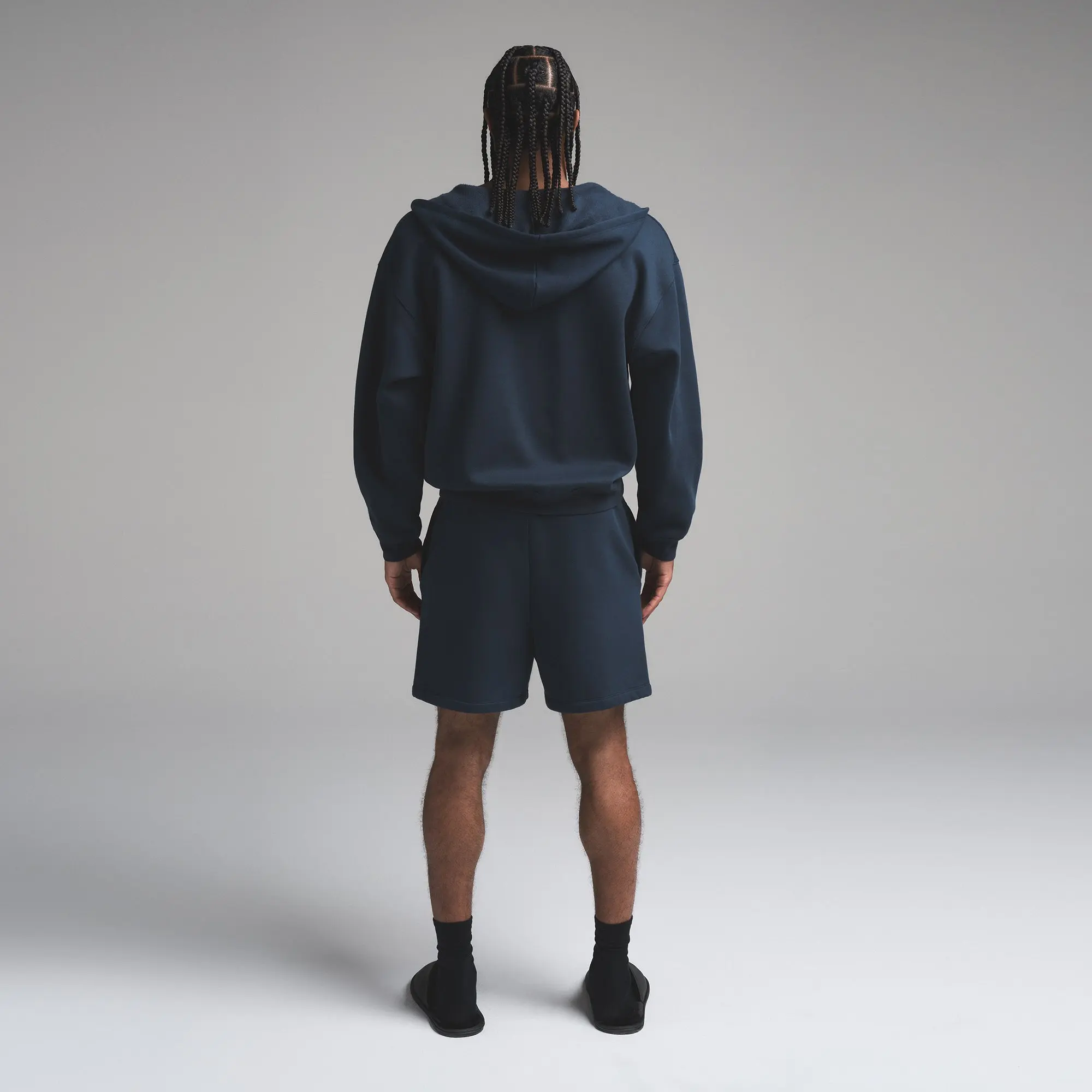 Mens Relaxed Zip Up Hoodie - Image 5