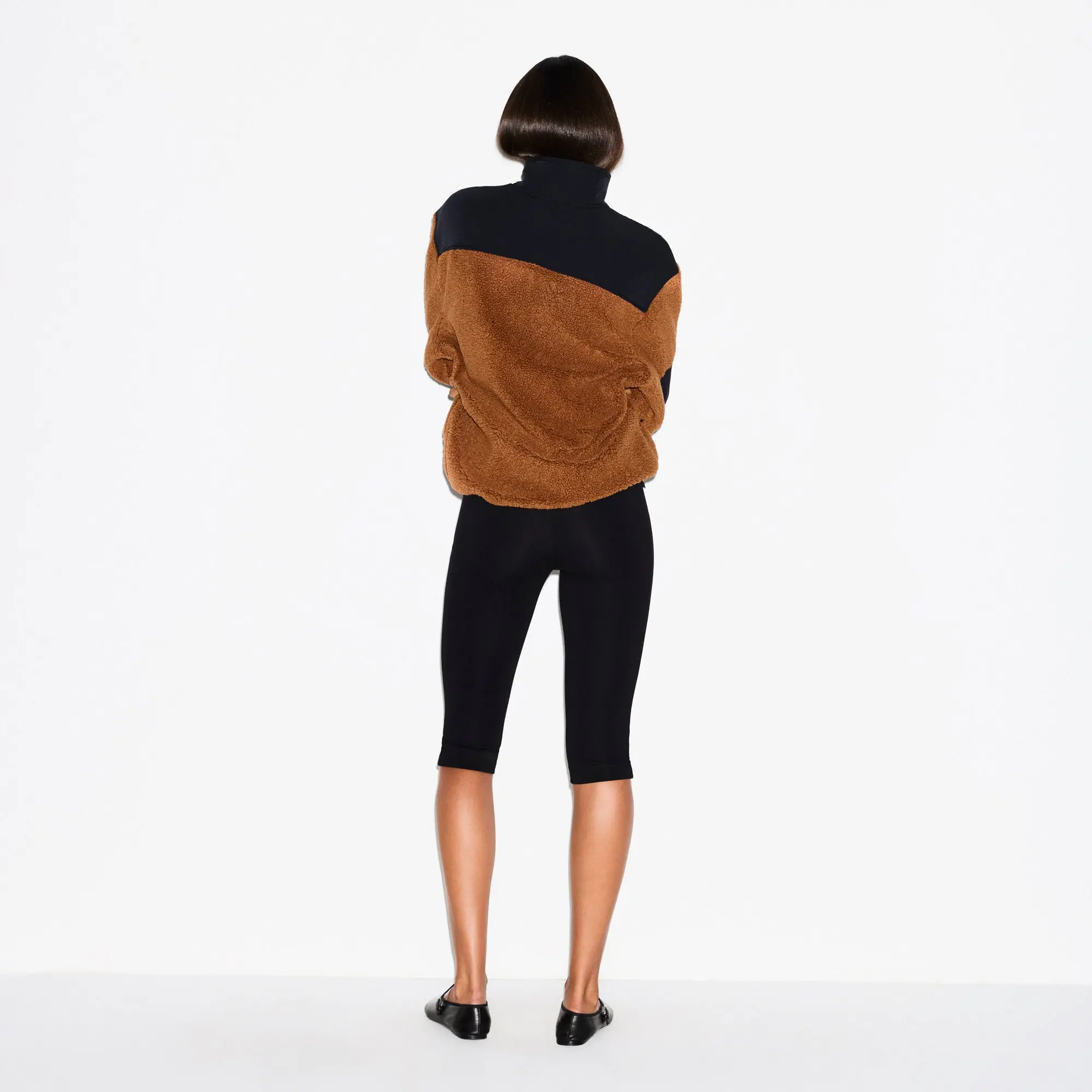 Oversized Half Zip Up Pullover - Image 4
