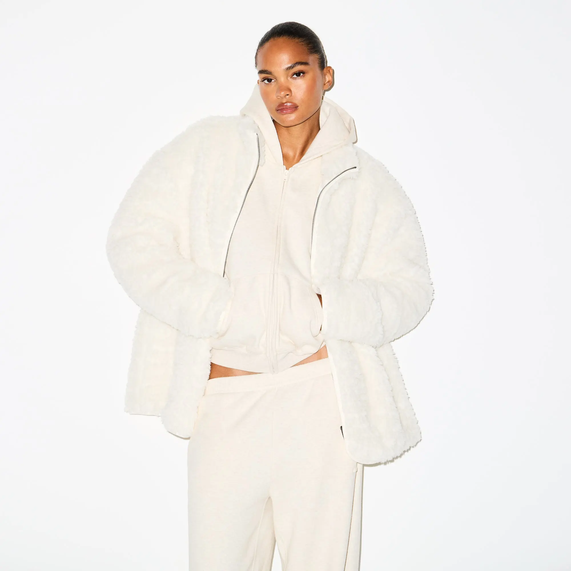 Oversized Mock Neck Jacket - Image 5