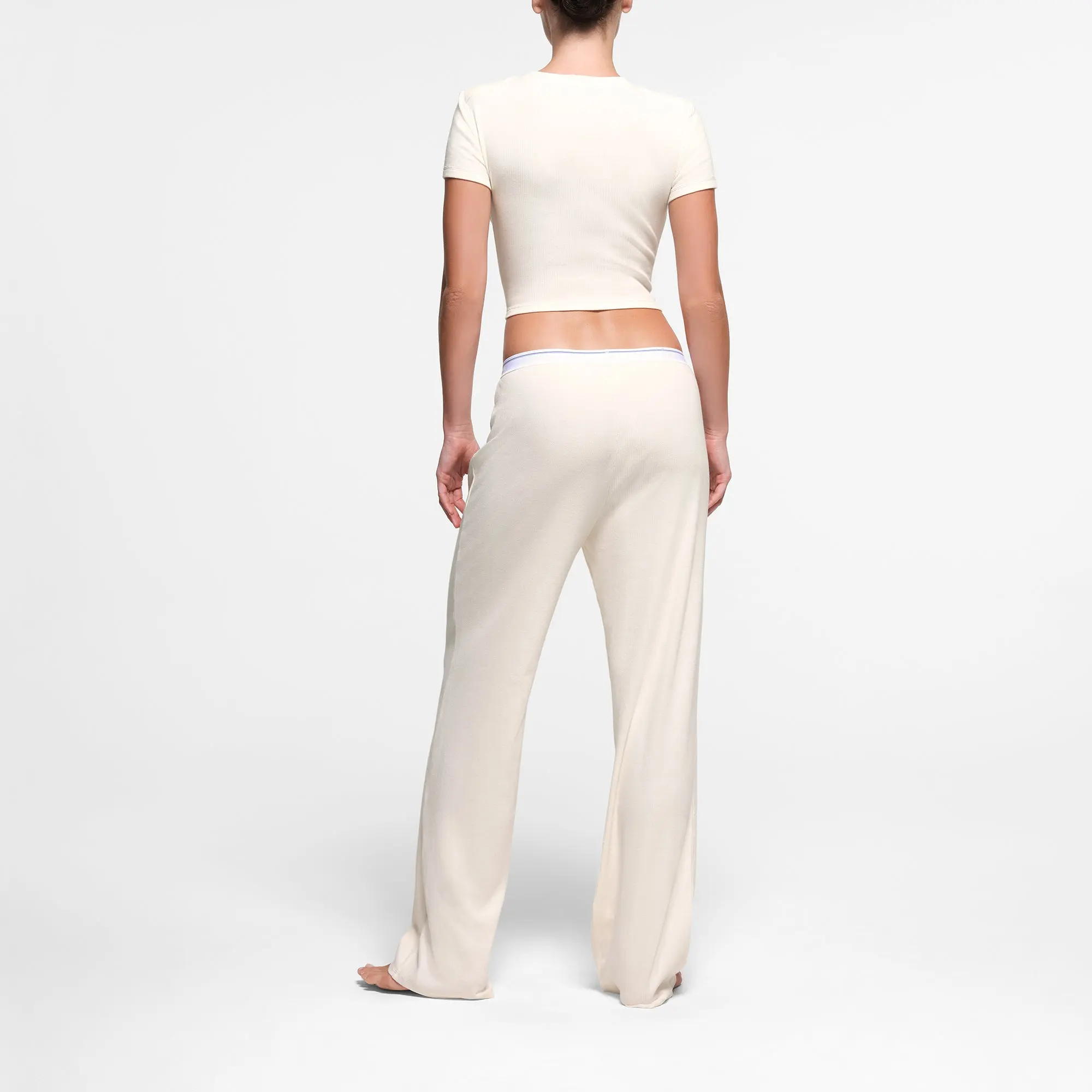Shoulder Pad Cropped Top - Image 3