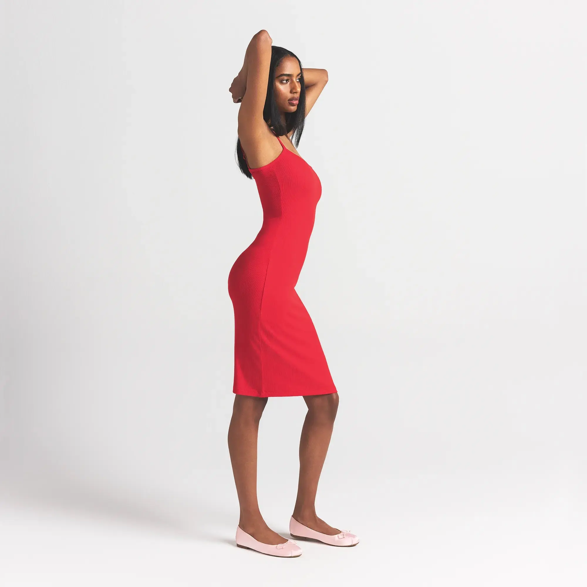 Midi Slip Dress - Image 3