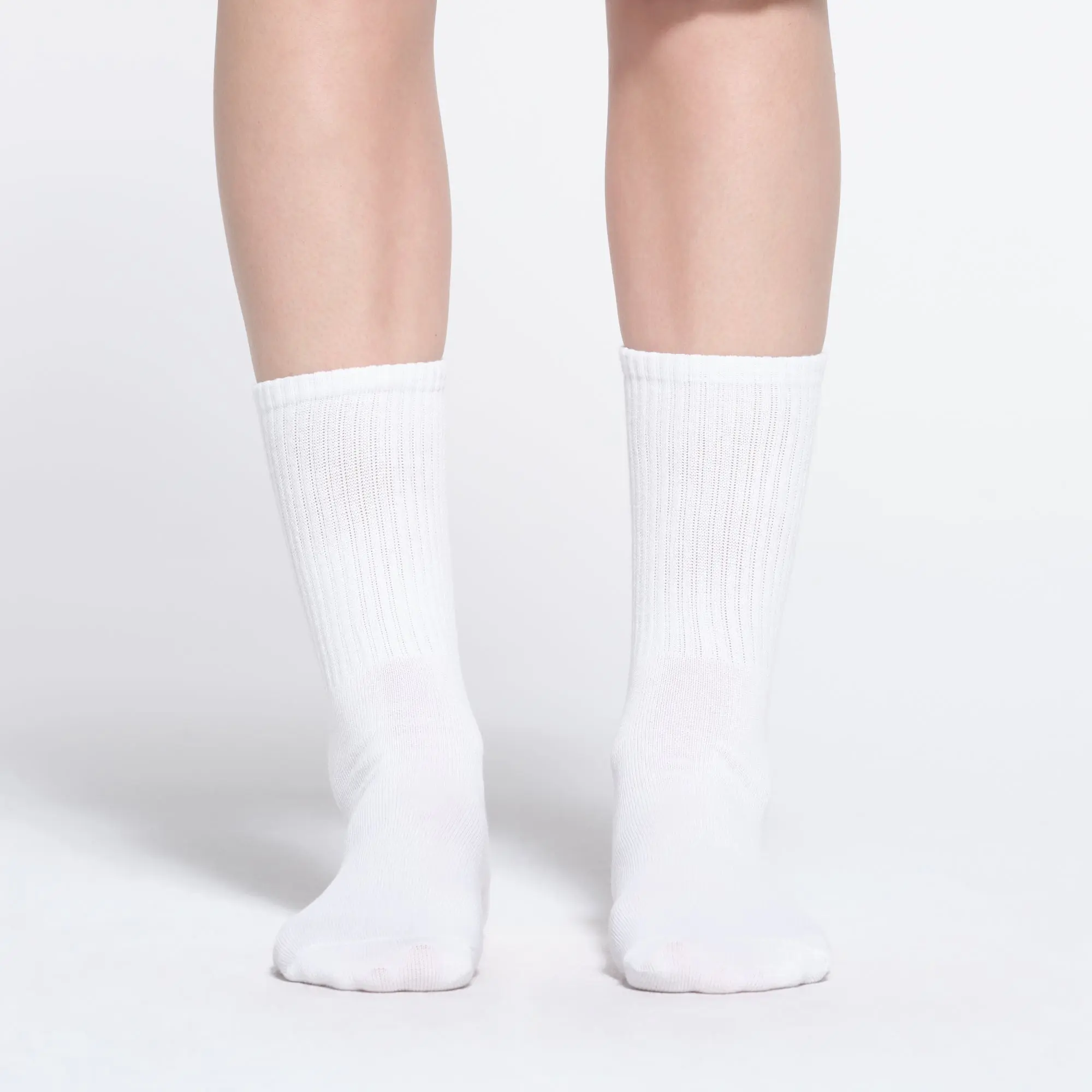 Ribbed Crew Sock