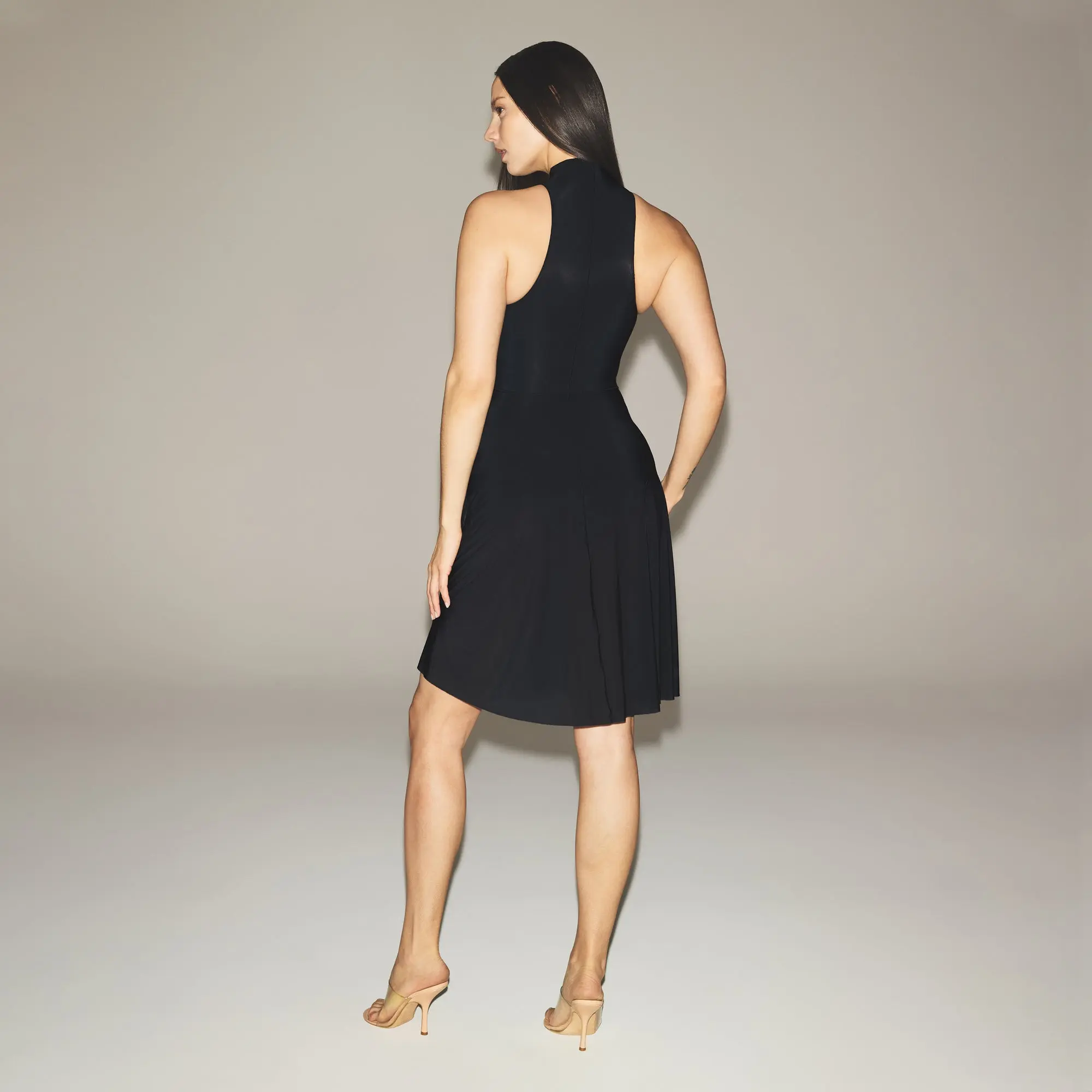 High Neck Midi Dress - Image 5