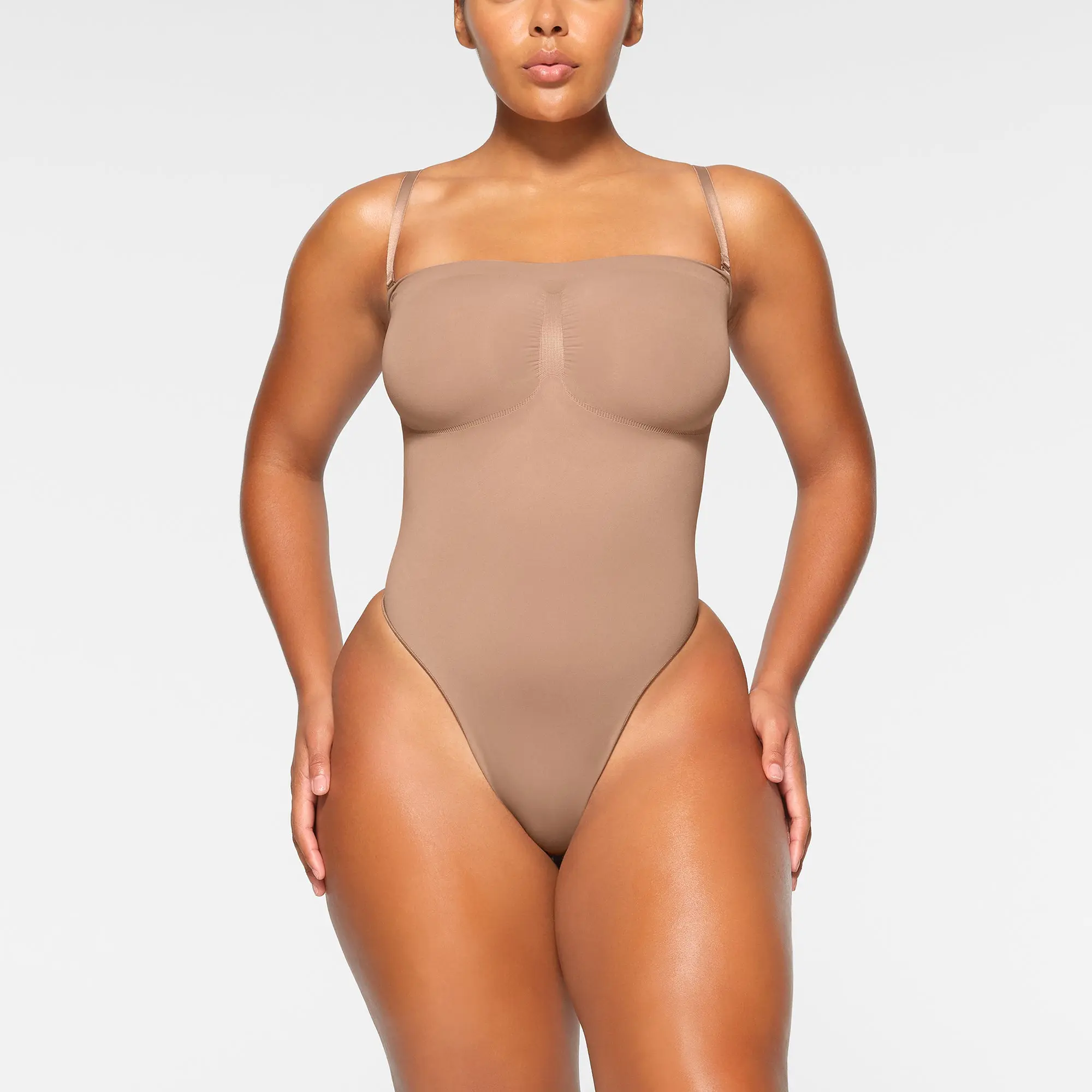 Strapless Thong Bodysuit - Image 4