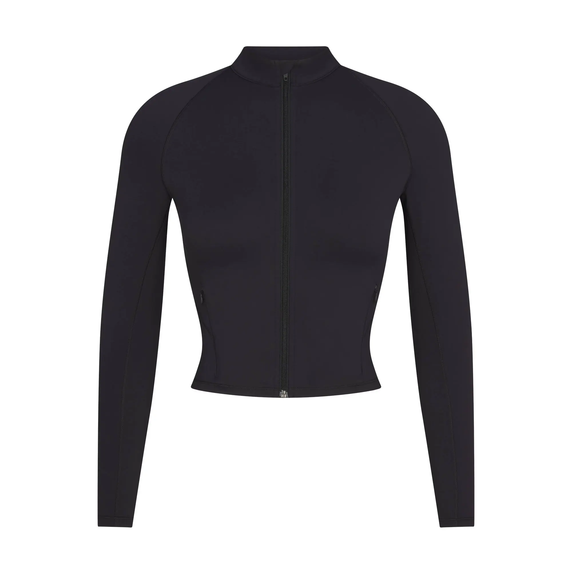Mock Neck Full Zip Jacket - Image 9