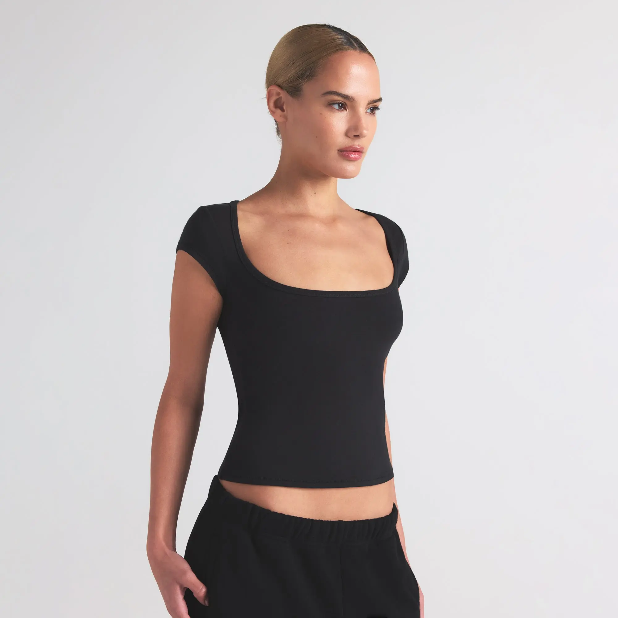 Scoop Neck T-Shirt - Image 3