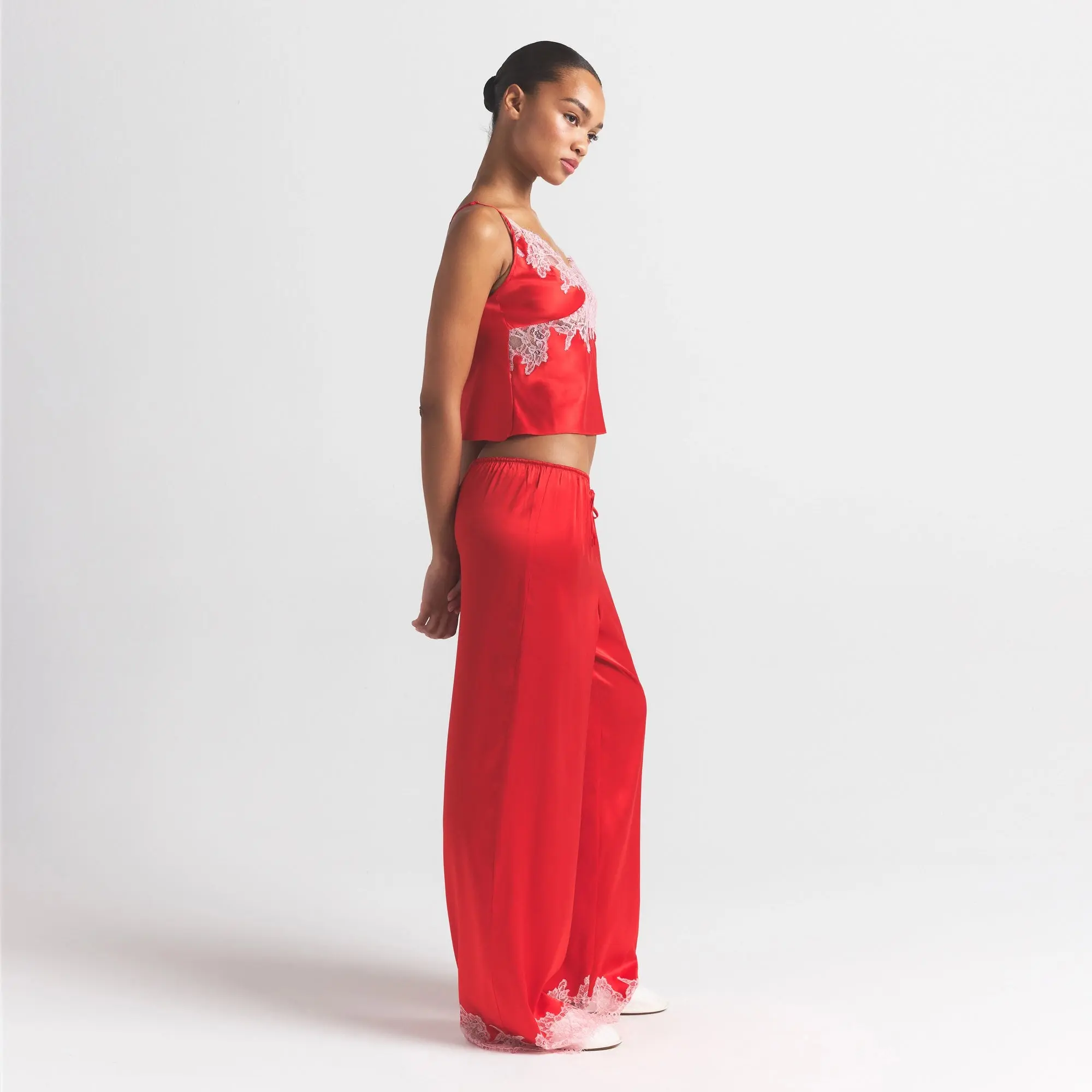 Lace Straight Leg Pant - Image 3