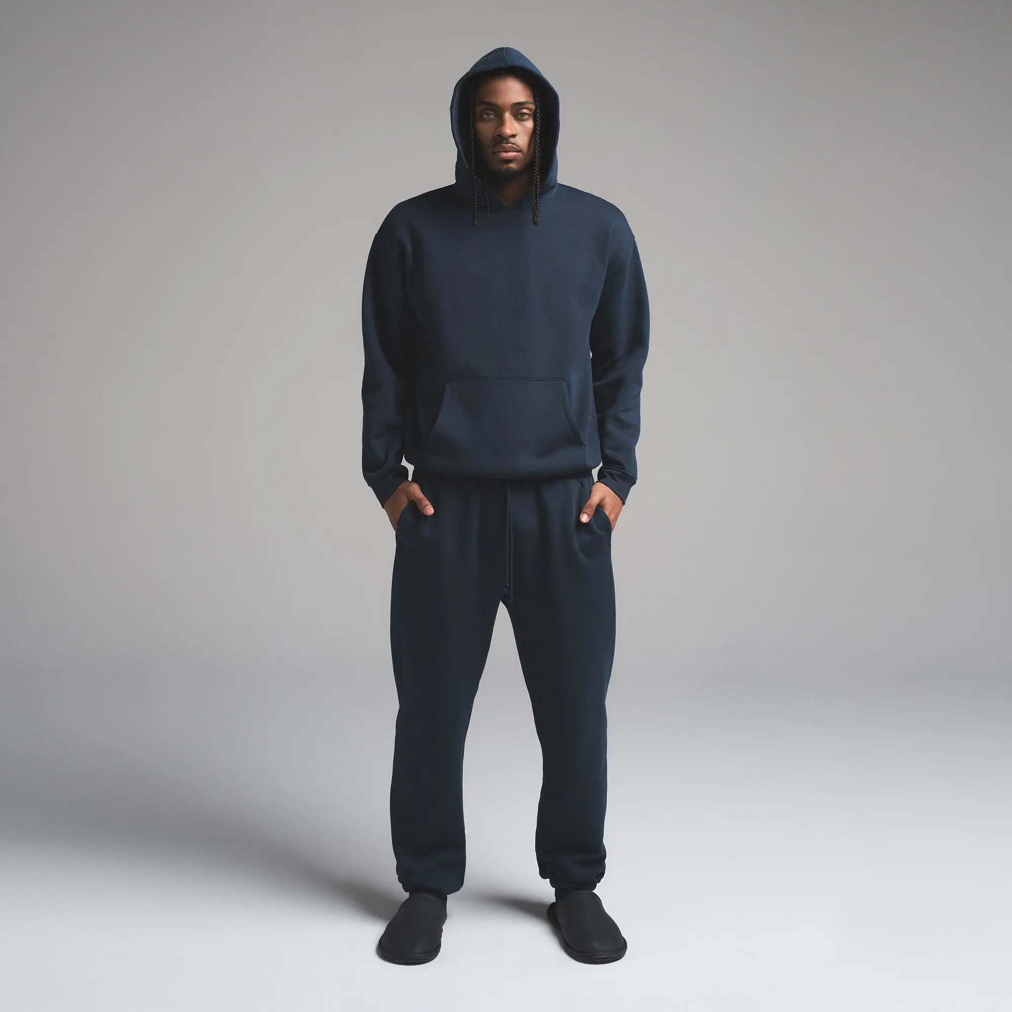 Mens Relaxed Hoodie - Image 2