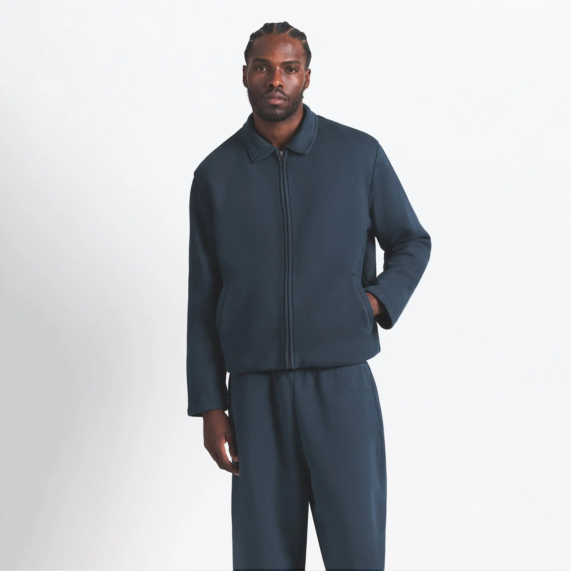Mens Sherpa-Lined Zip Up Jacket - Image 2