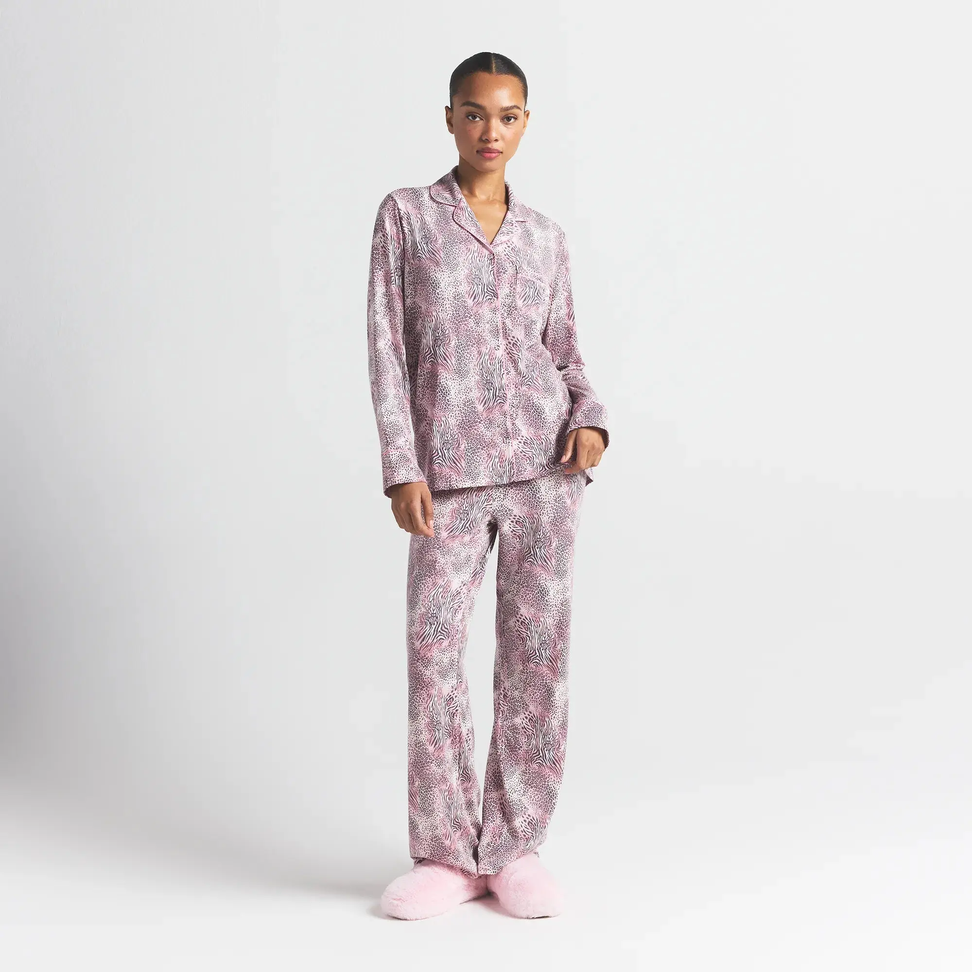 Long Sleeve Button Up Set