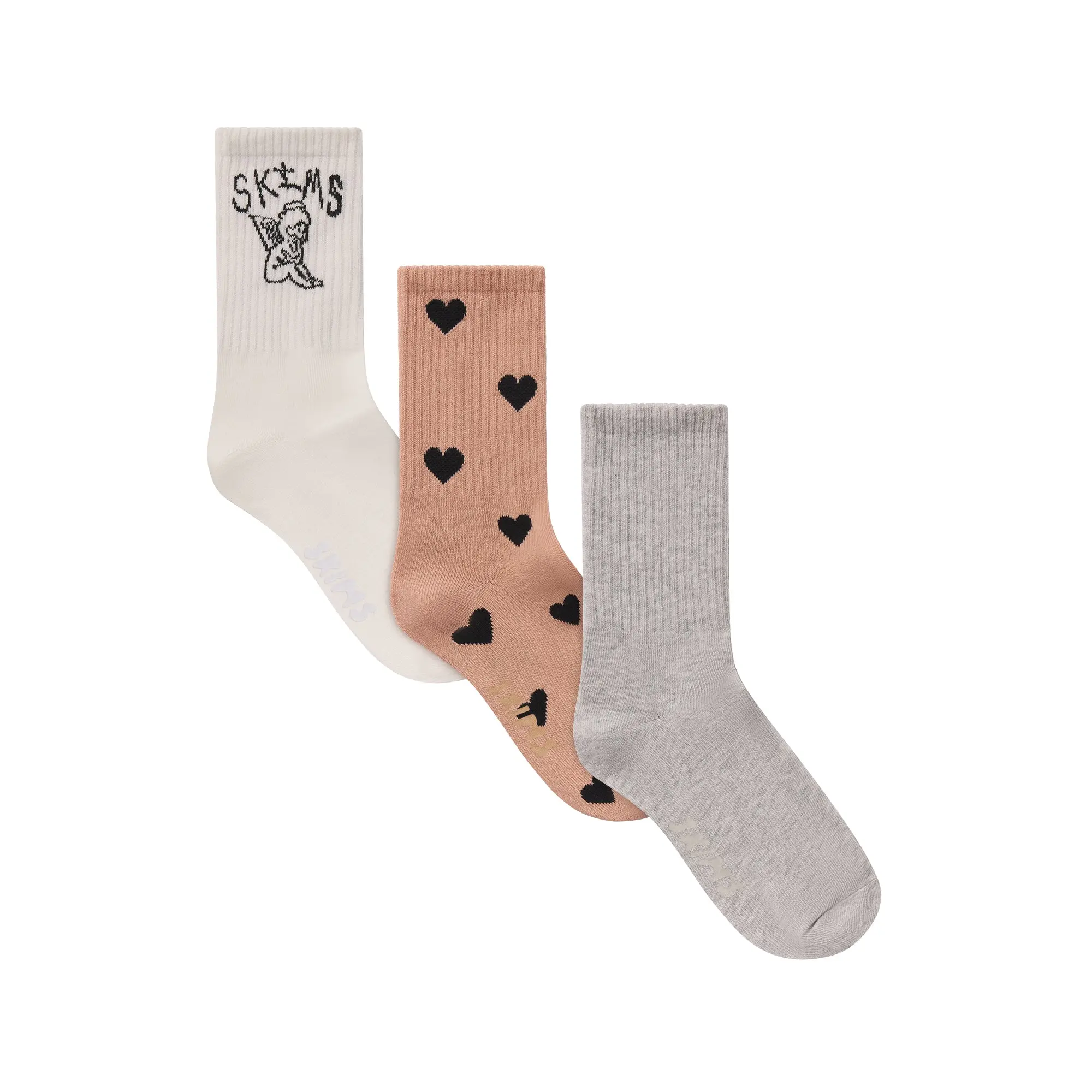 Ribbed Crew Sock 3-Pack - Image 5