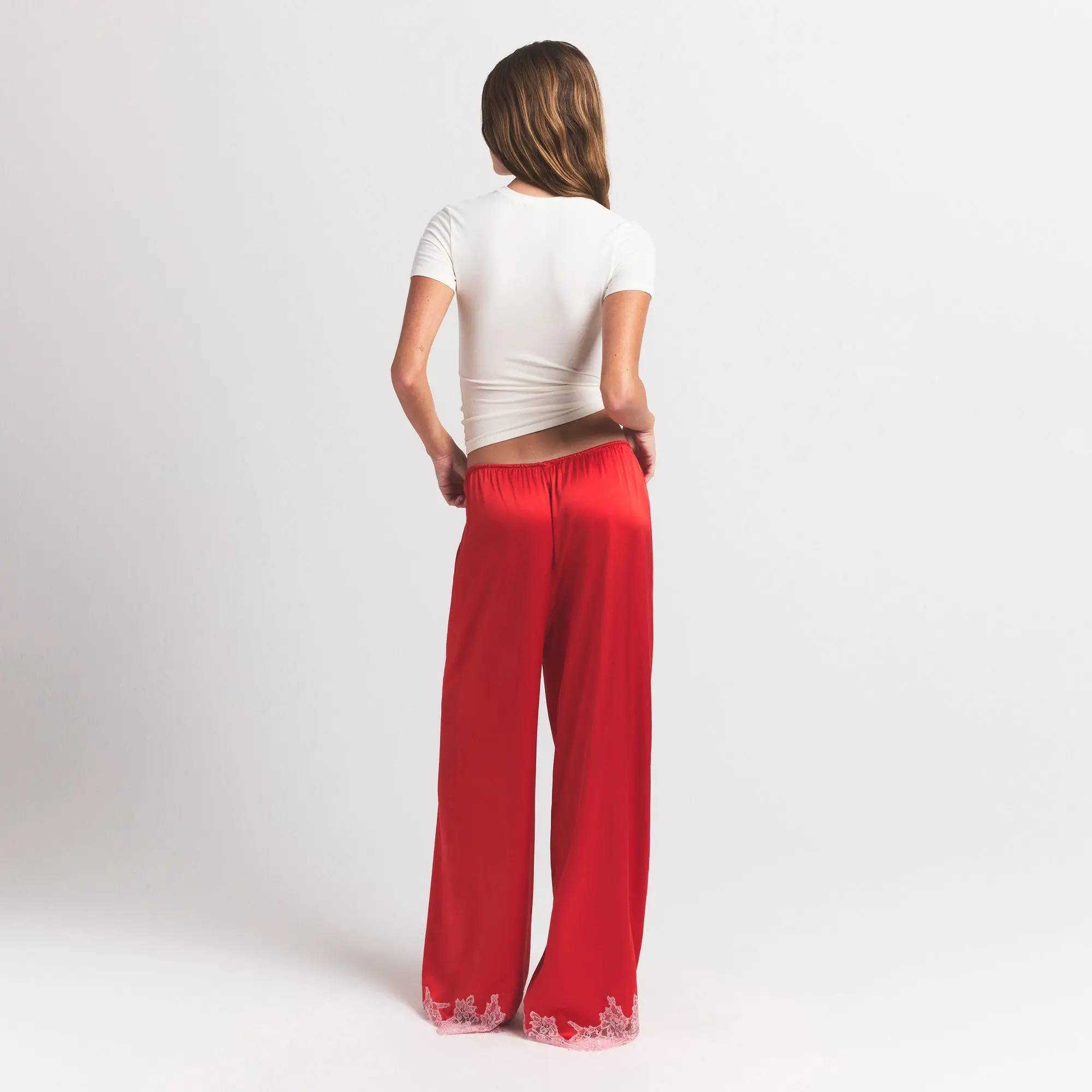 Lace Straight Leg Pant - Image 7