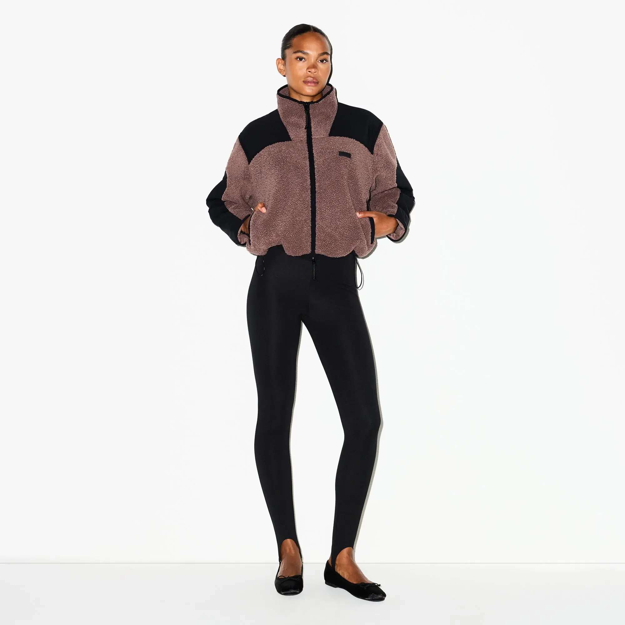 Boxy Zip Up Jacket