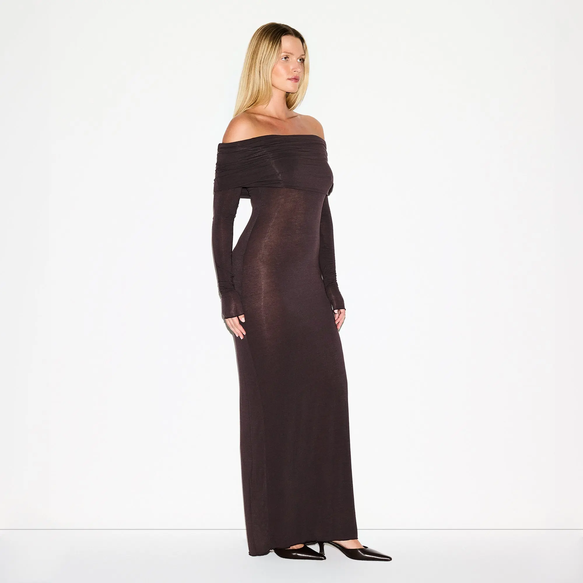 Off The Shoulder Long Dress - Image 2