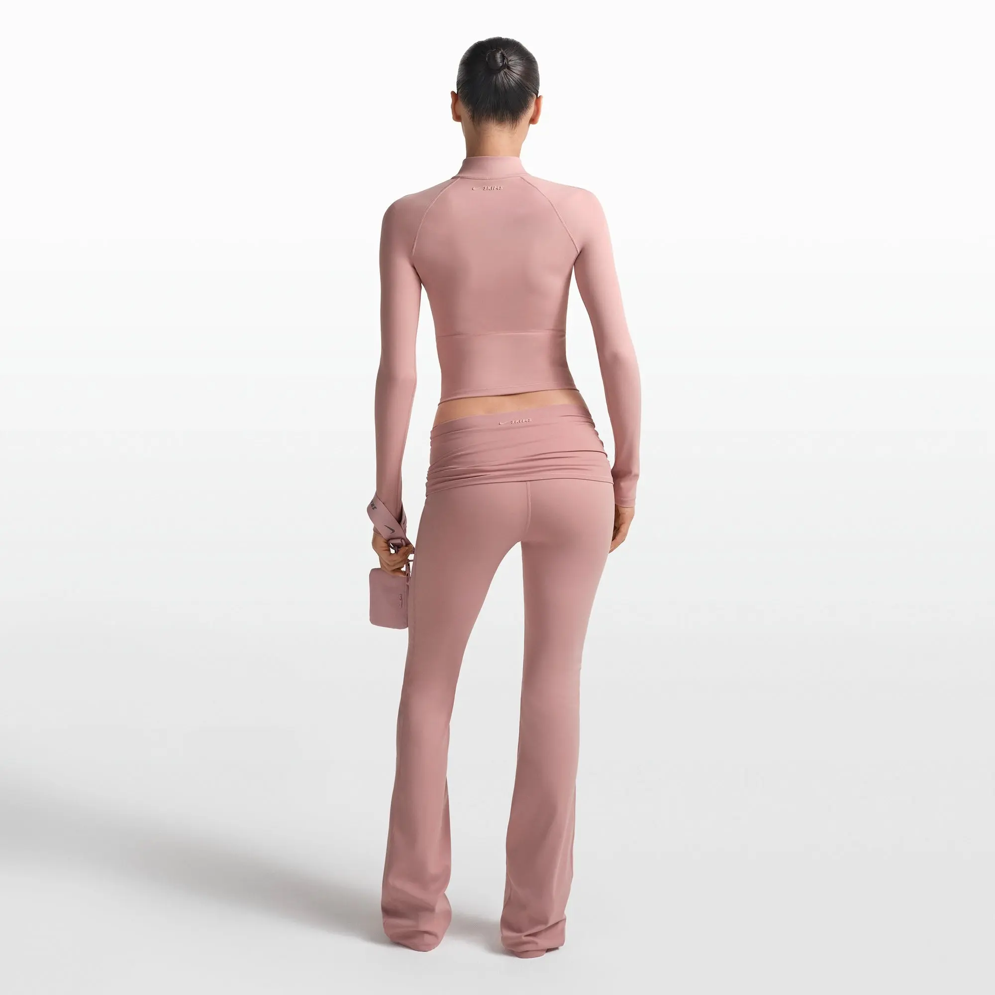 Mock Neck Full Zip Jacket - Image 4