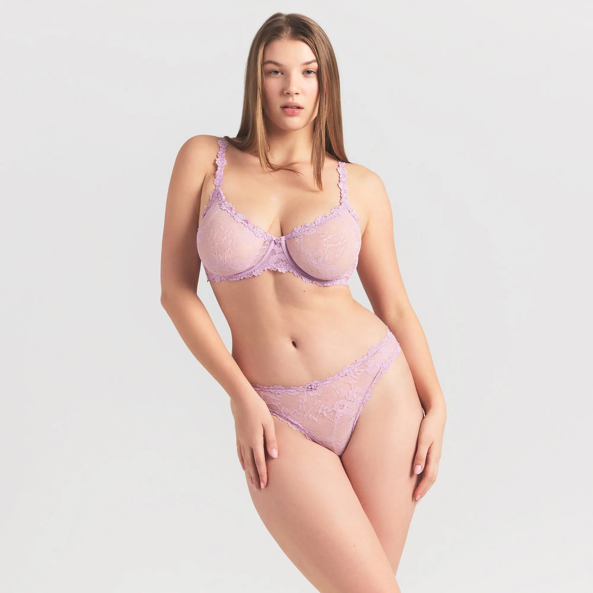 Unlined Demi Bra - Image 2