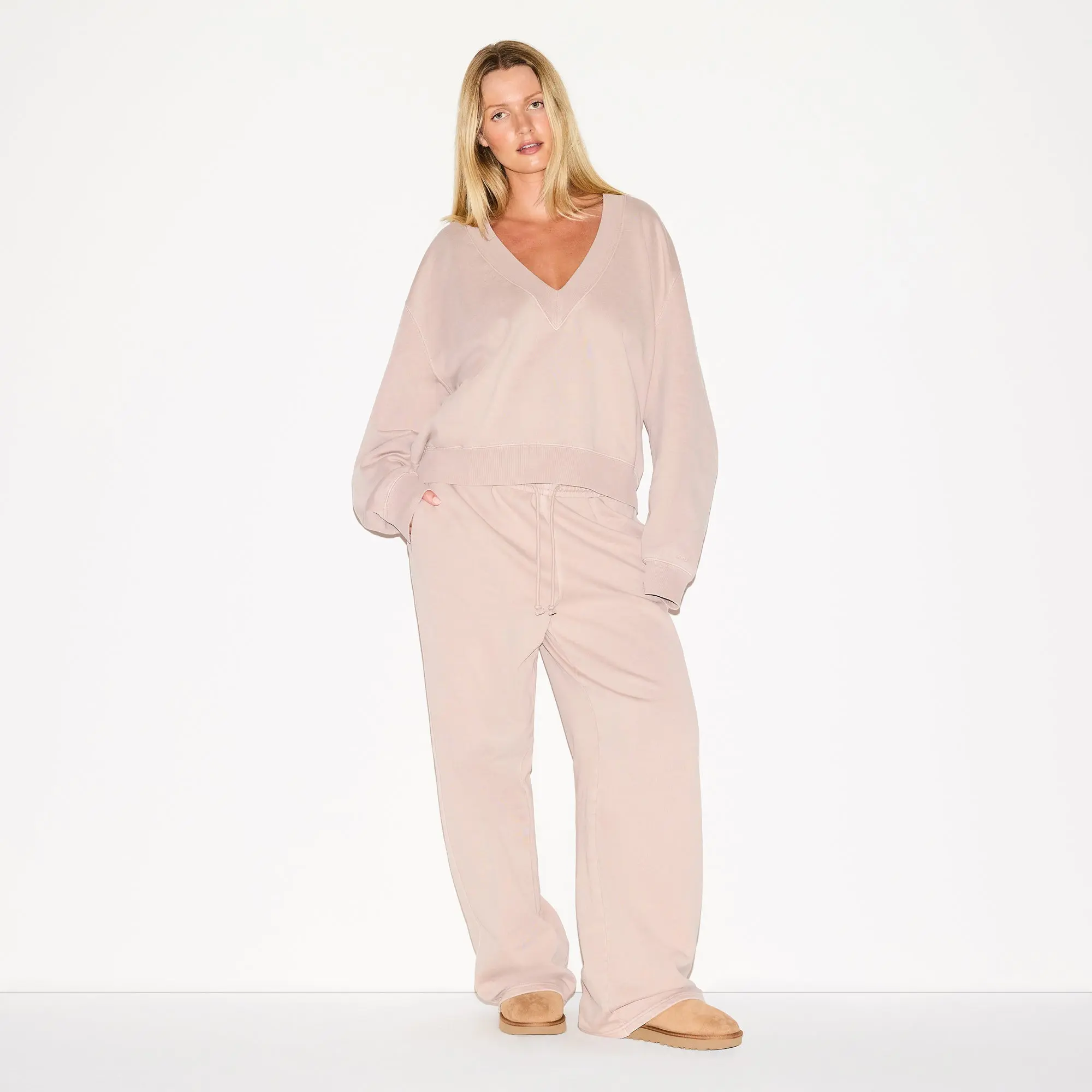 Oversized V Neck Pullover - Image 2