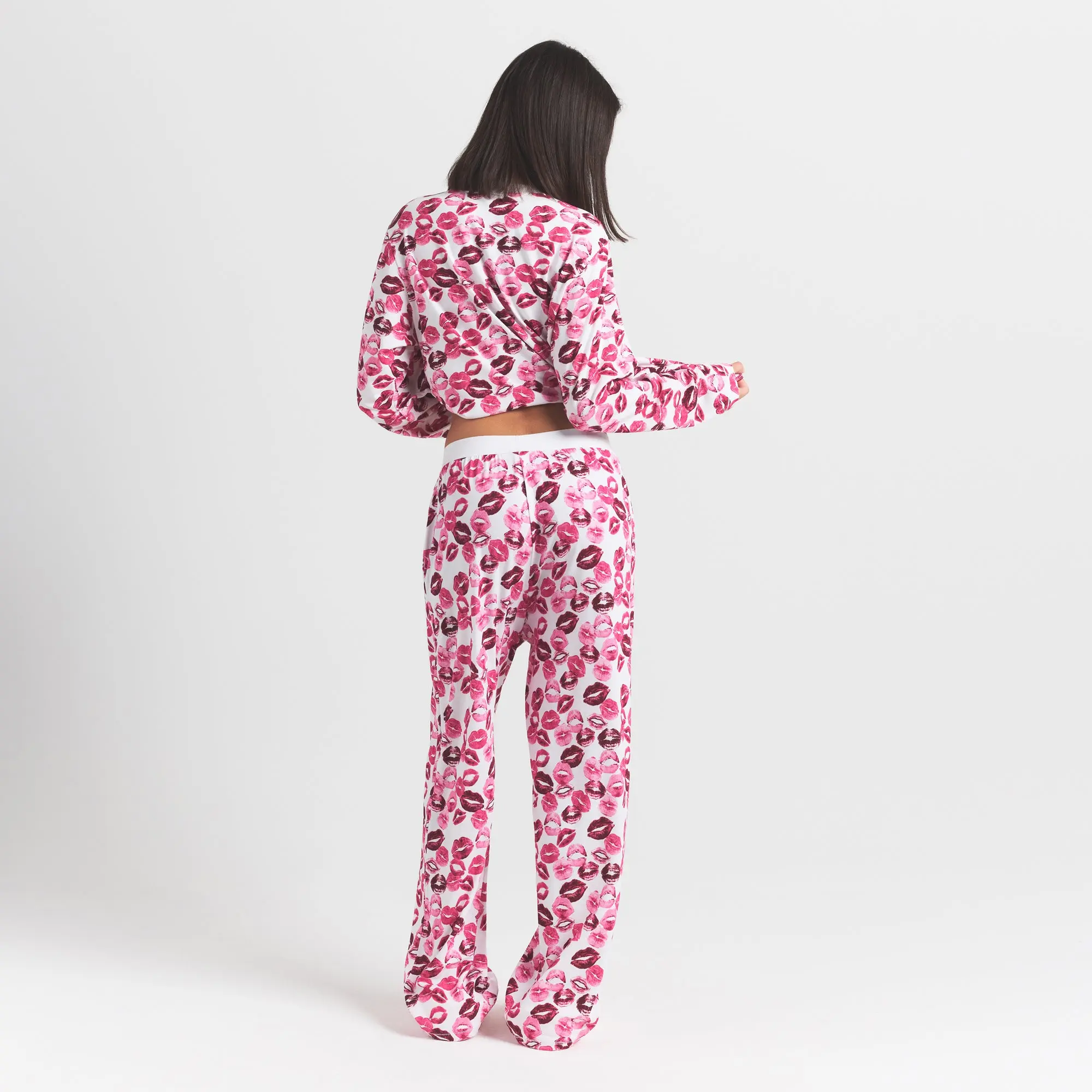 Long Sleeve T-Shirt And Loose Pant Set - Image 4