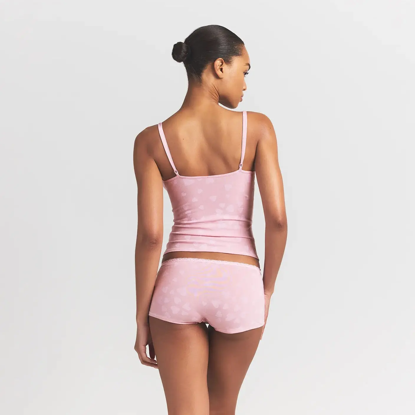 Lace Cami And Boy Short Set - Image 4
