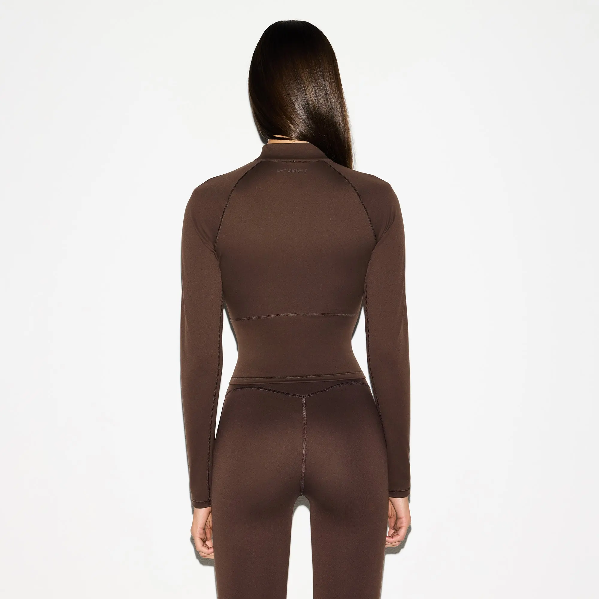 Mock Neck Full Zip Jacket - Image 3