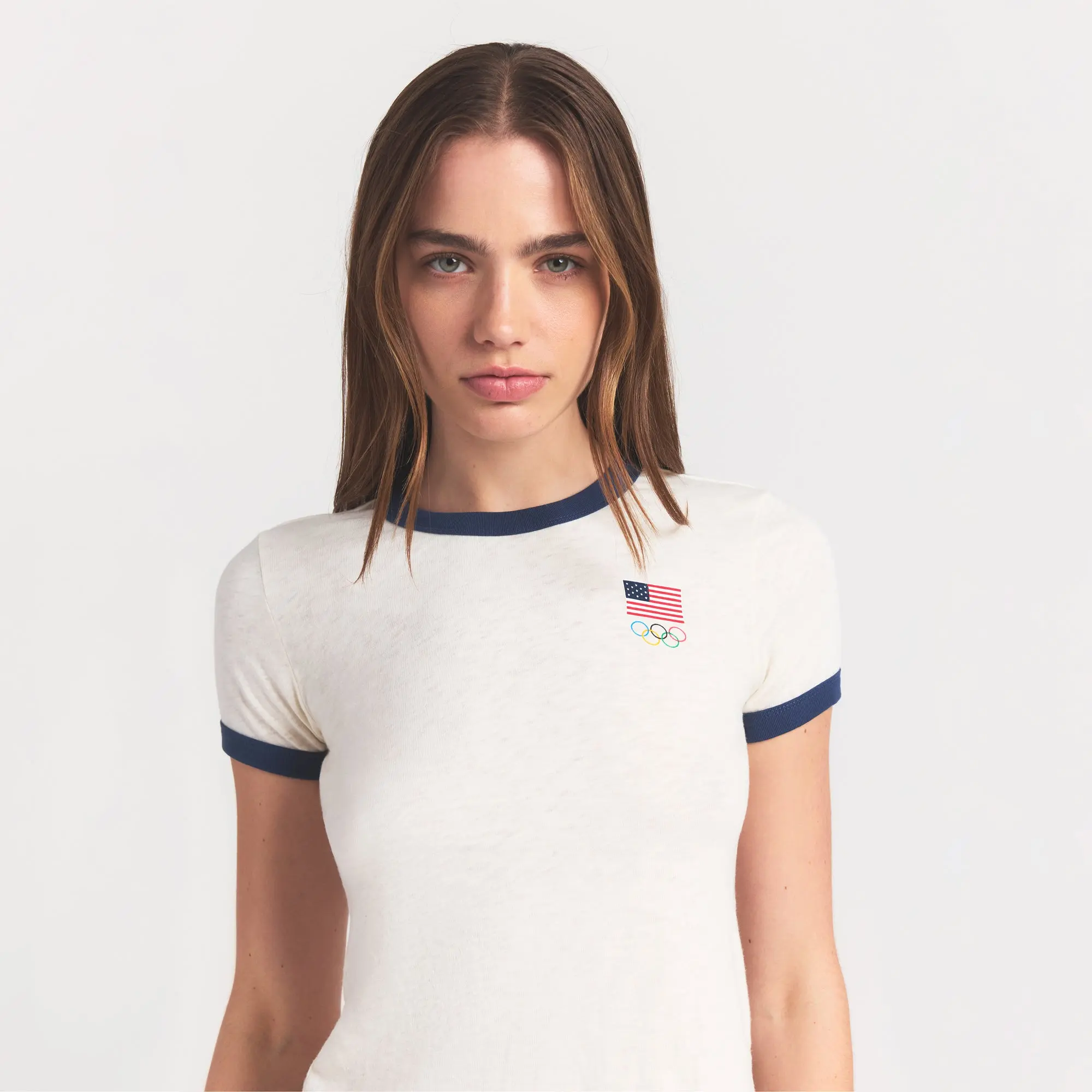 Worn In Jersey Olympic Shrunken T-Shirt - Image 3