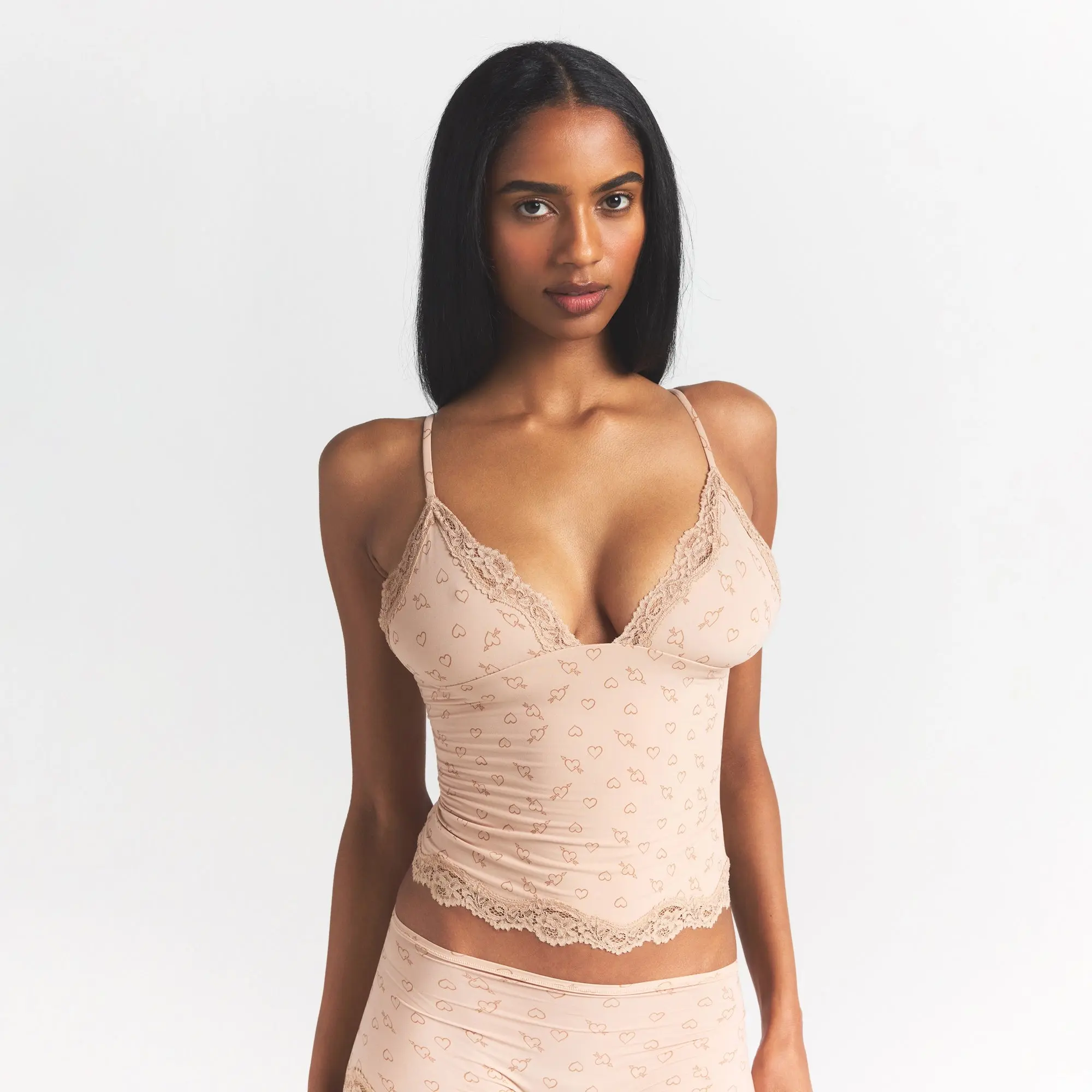 Triangle Cami And Boy Short Set - Image 4