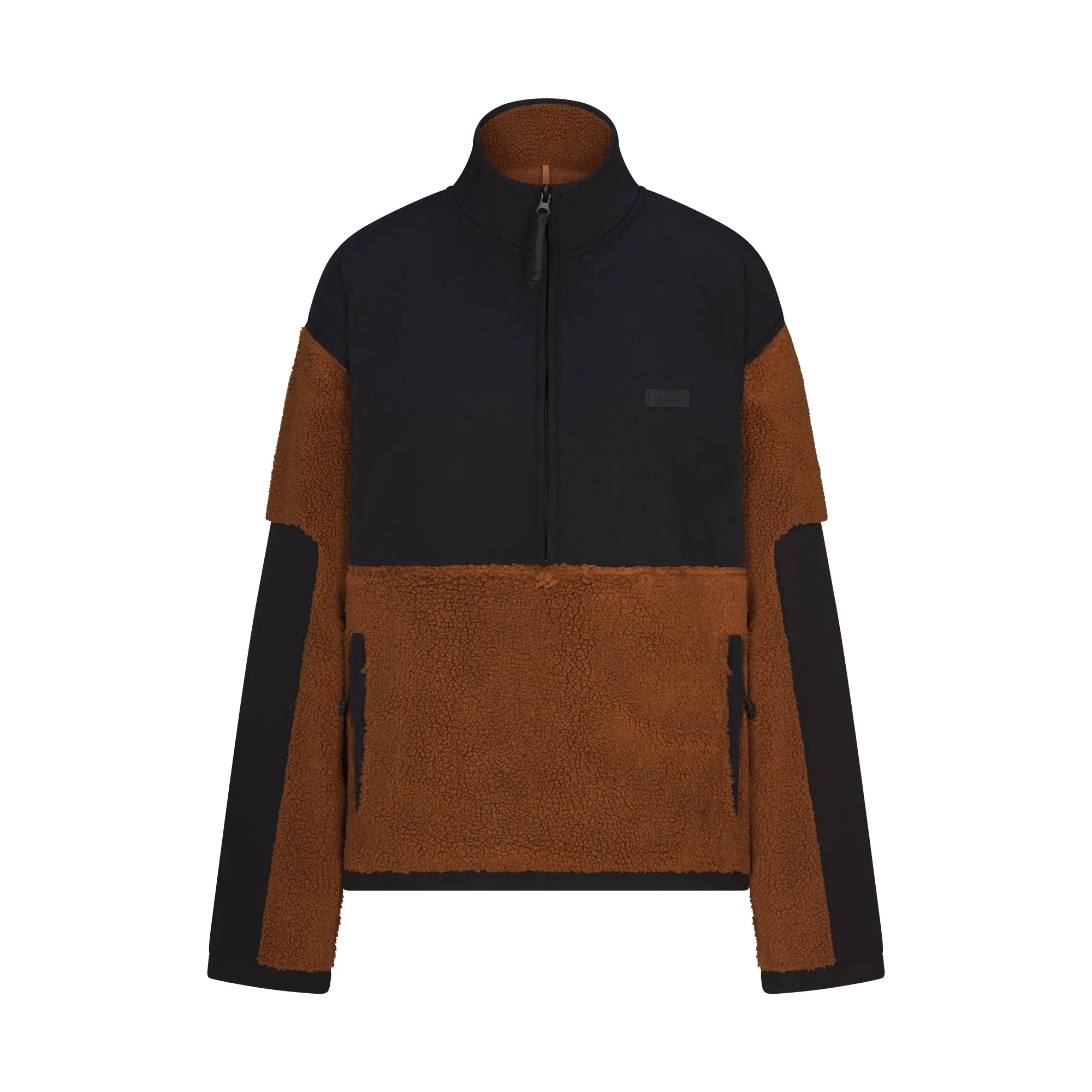 Oversized Half Zip Up Pullover - Image 6