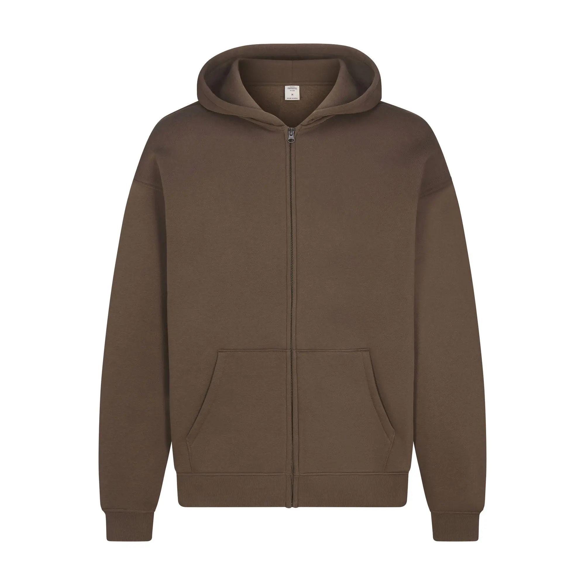 Mens Relaxed Zip Up Hoodie - Image 6