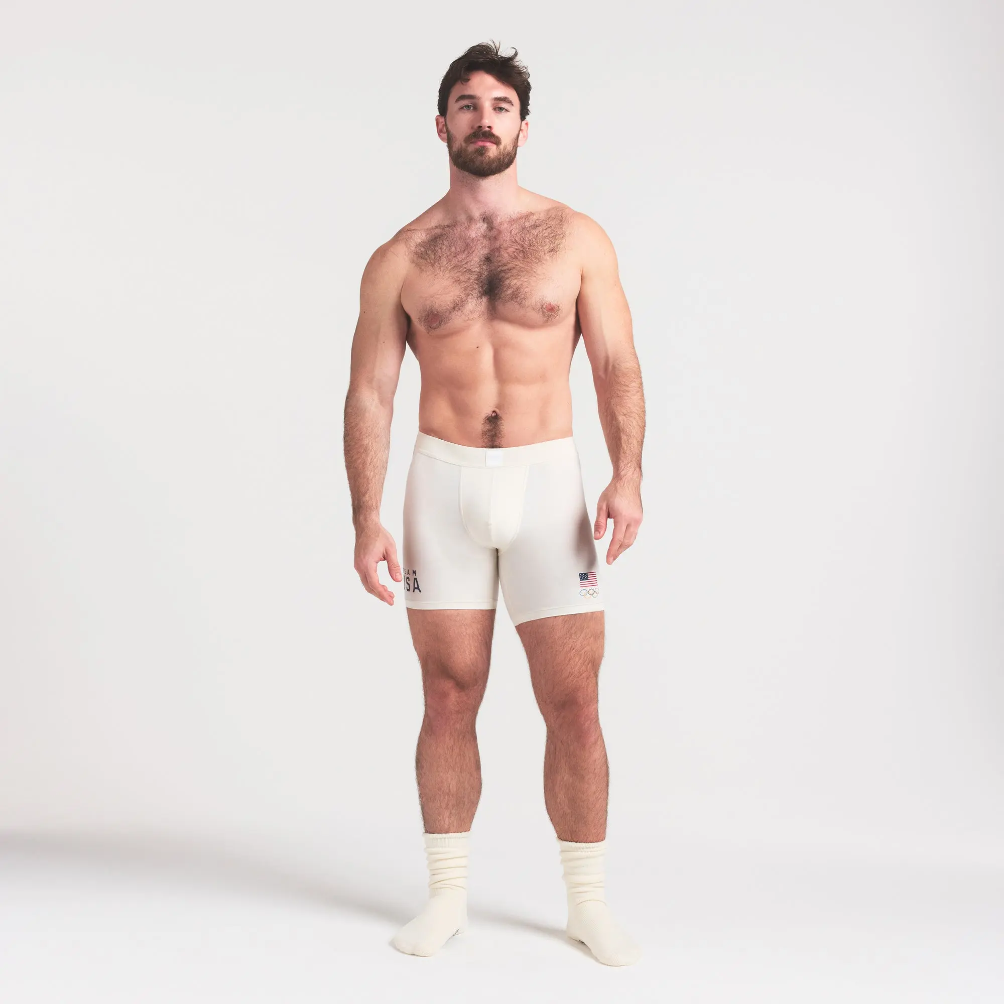 Skims Cotton Mens Olympic 5" Boxer Brief