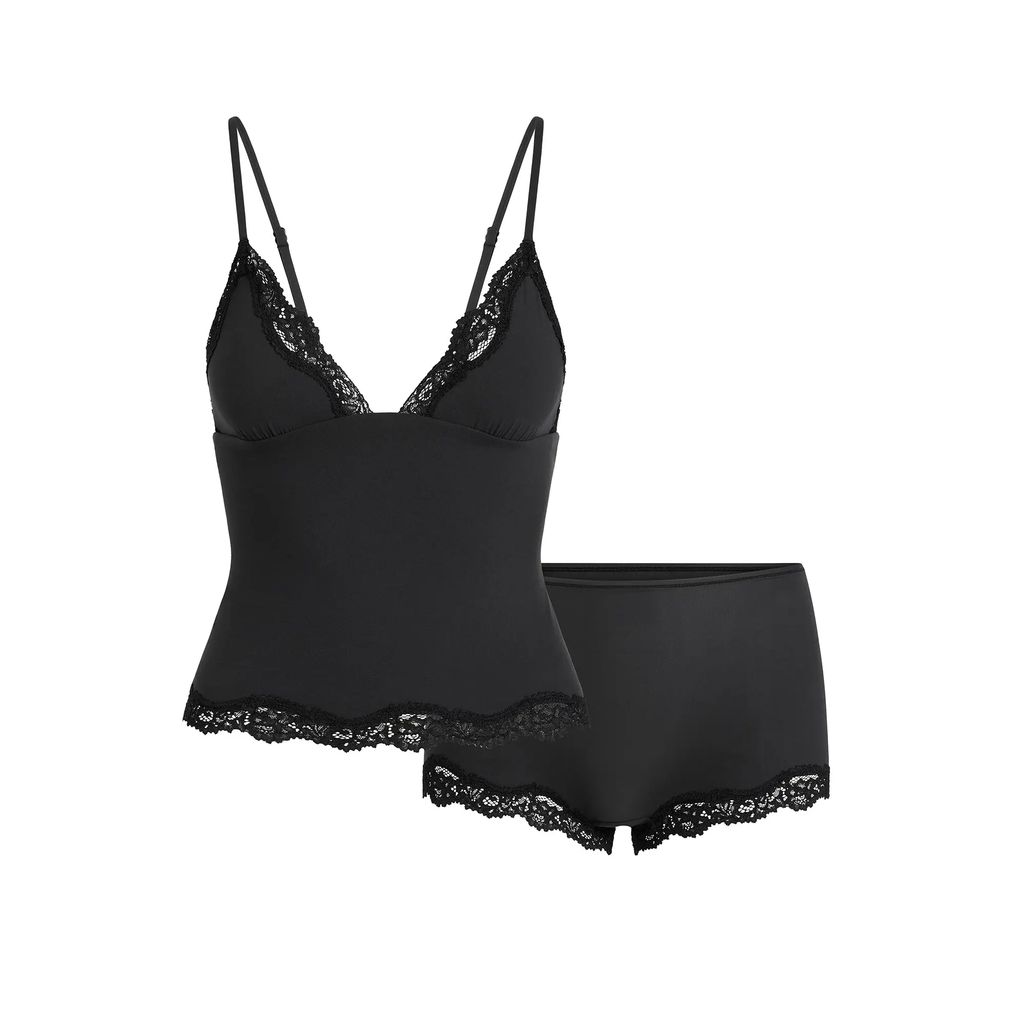 Triangle Cami And Boy Short Set - Image 6