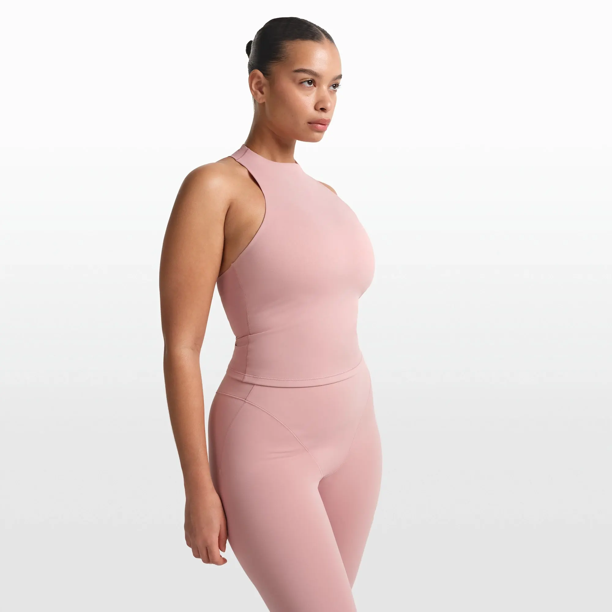 Mock Neck Racer Tank - Image 4