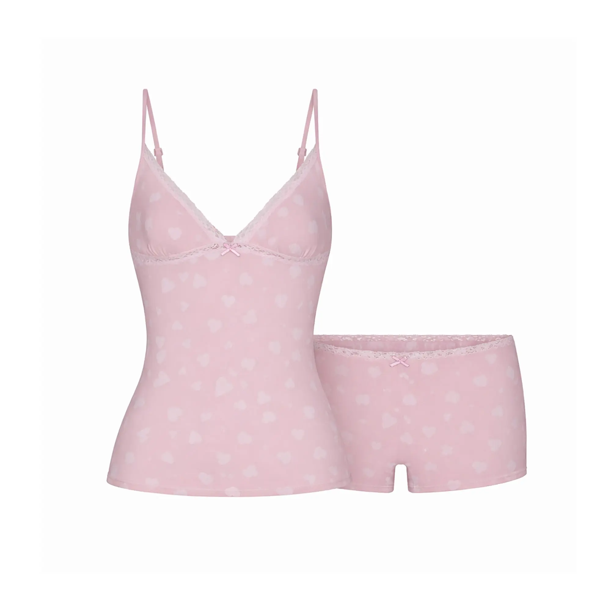 Lace Cami And Boy Short Set - Image 6