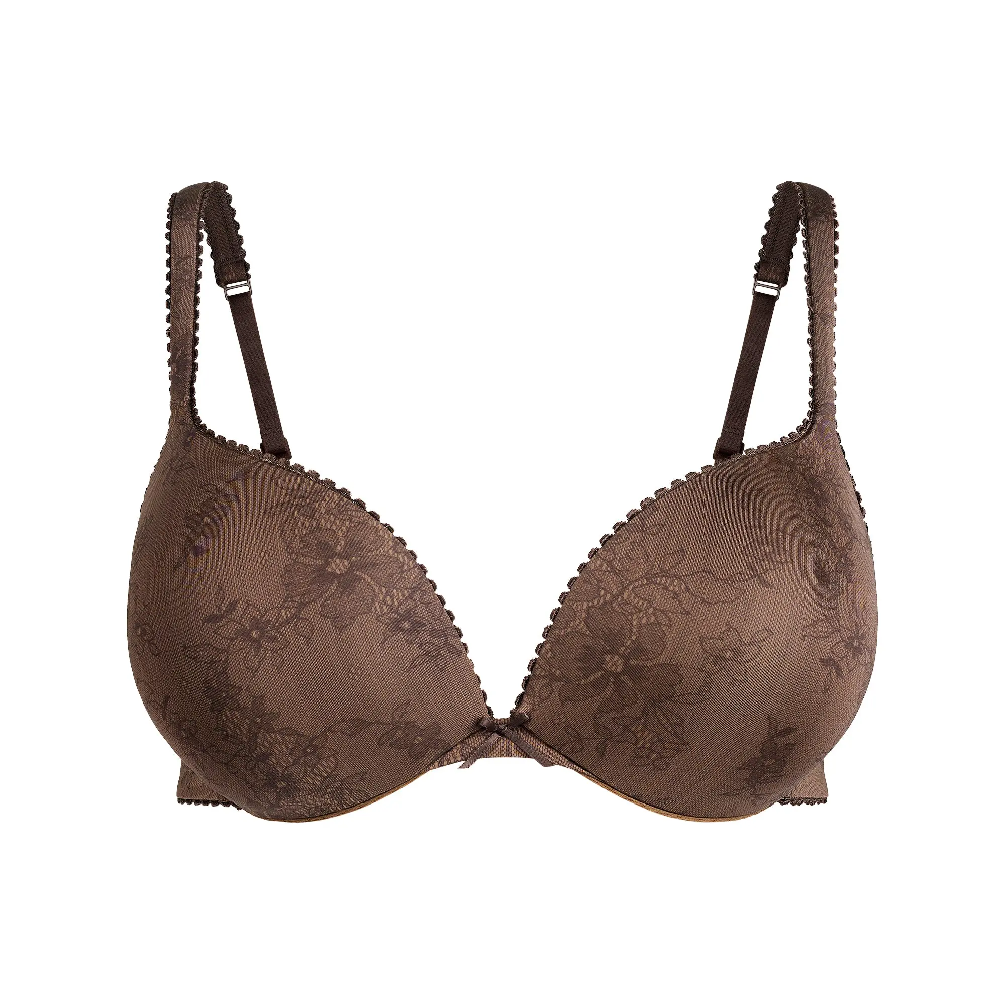 Picot Teardrop Push-Up Bra - Image 6
