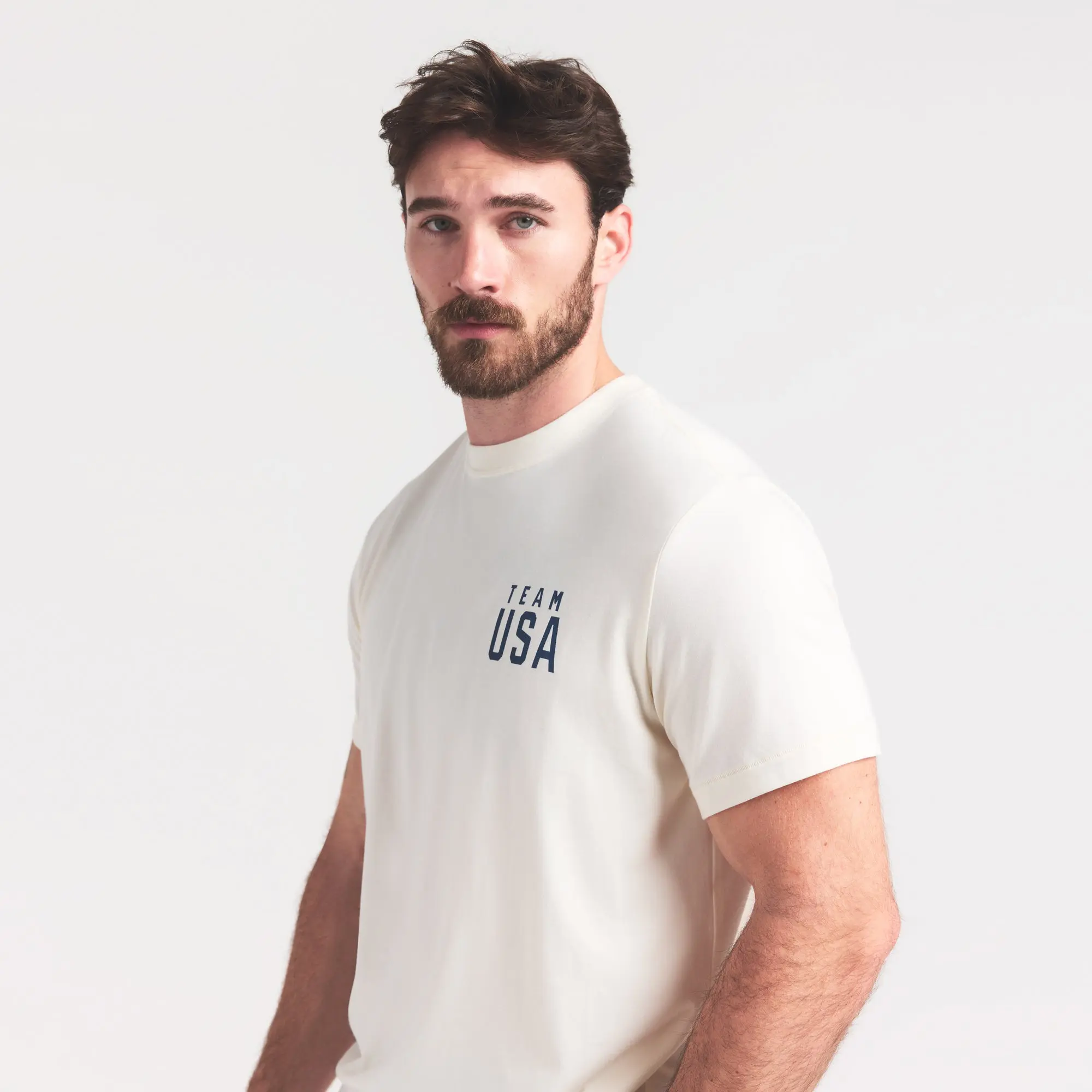 Jersey Sleep Mens Olympic T-Shirt - Image 2