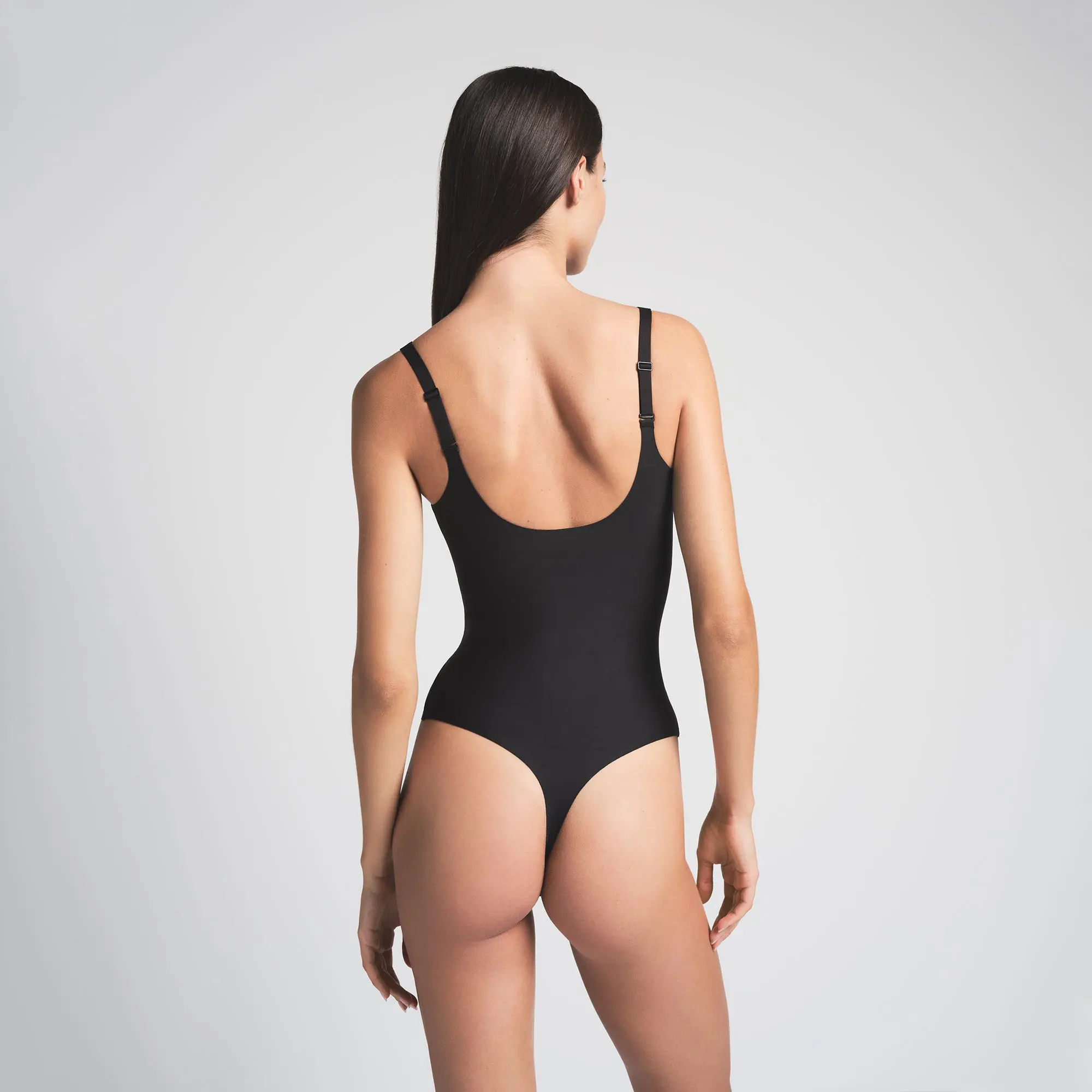 Unlined Plunge Thong Bodysuit - Image 3