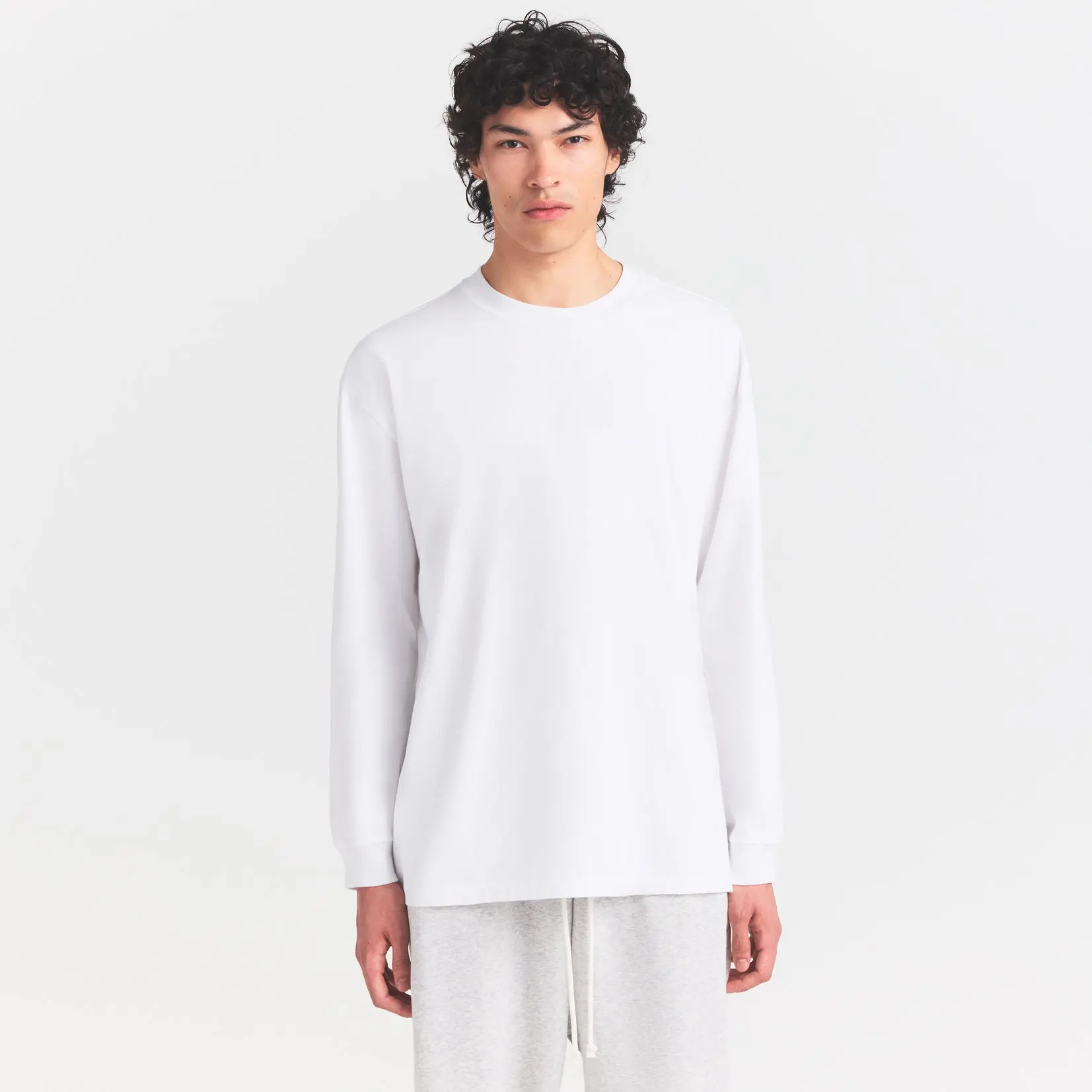 Mens Relaxed Long Sleeve T-Shirt - Image 2