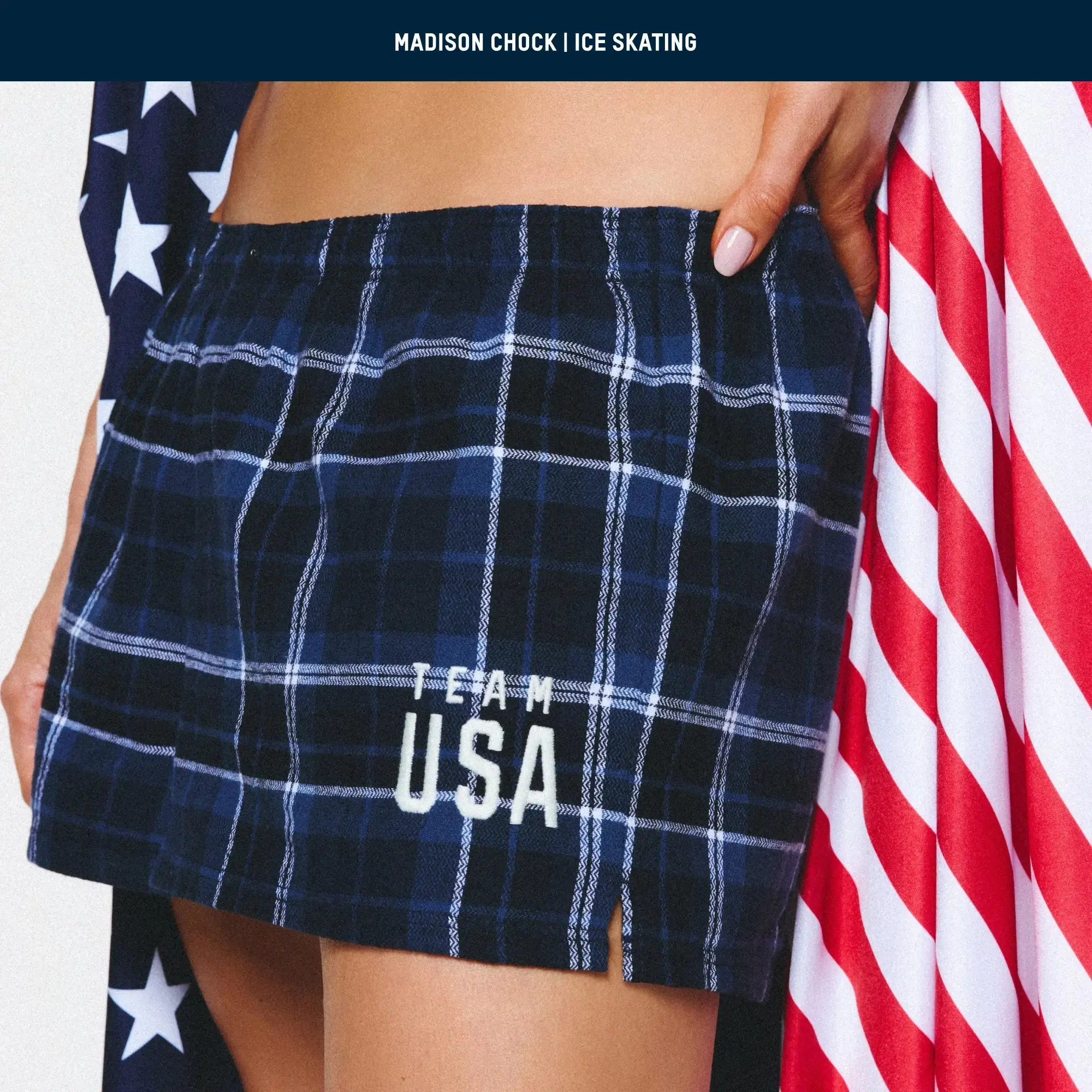 Flannel Sleep Olympic Short - Image 6