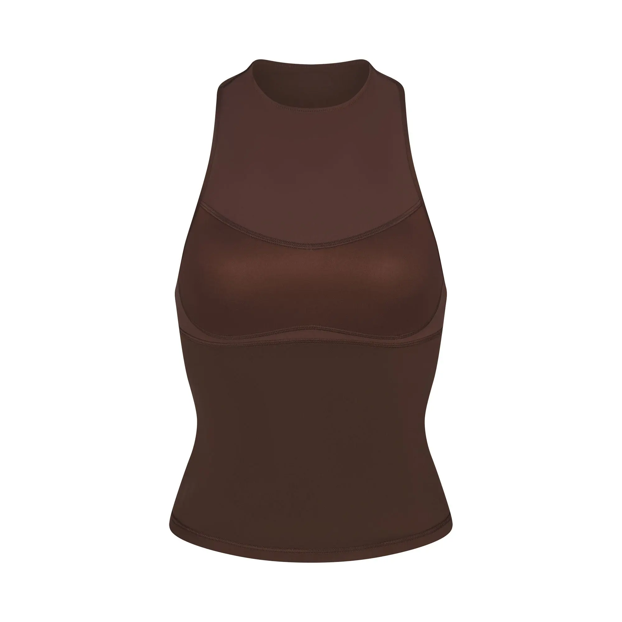 Mock Neck Racer Tank - Image 10